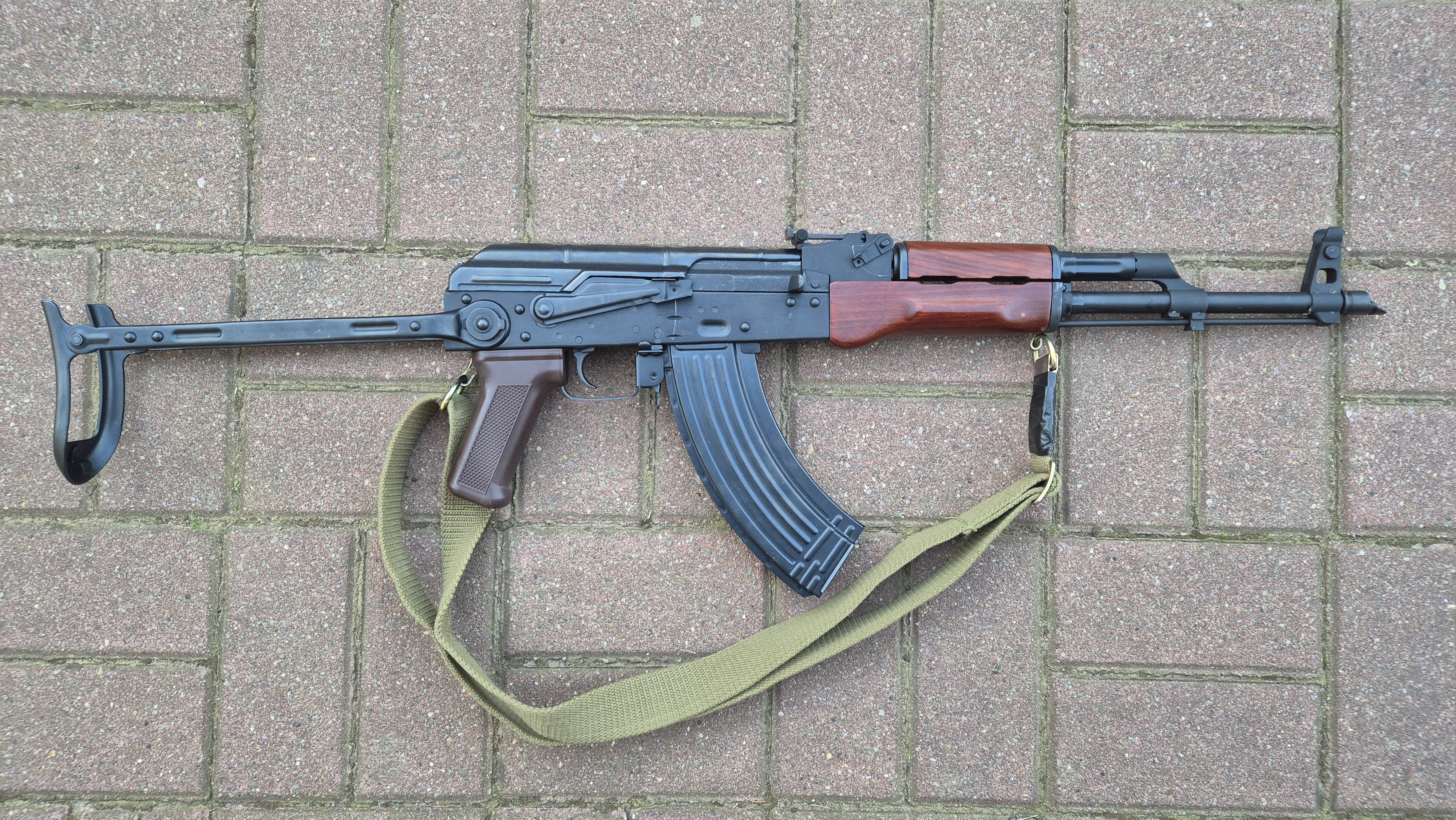 ELAKM E&L AKMS AK47 5 magazynków - lipo - zestaw