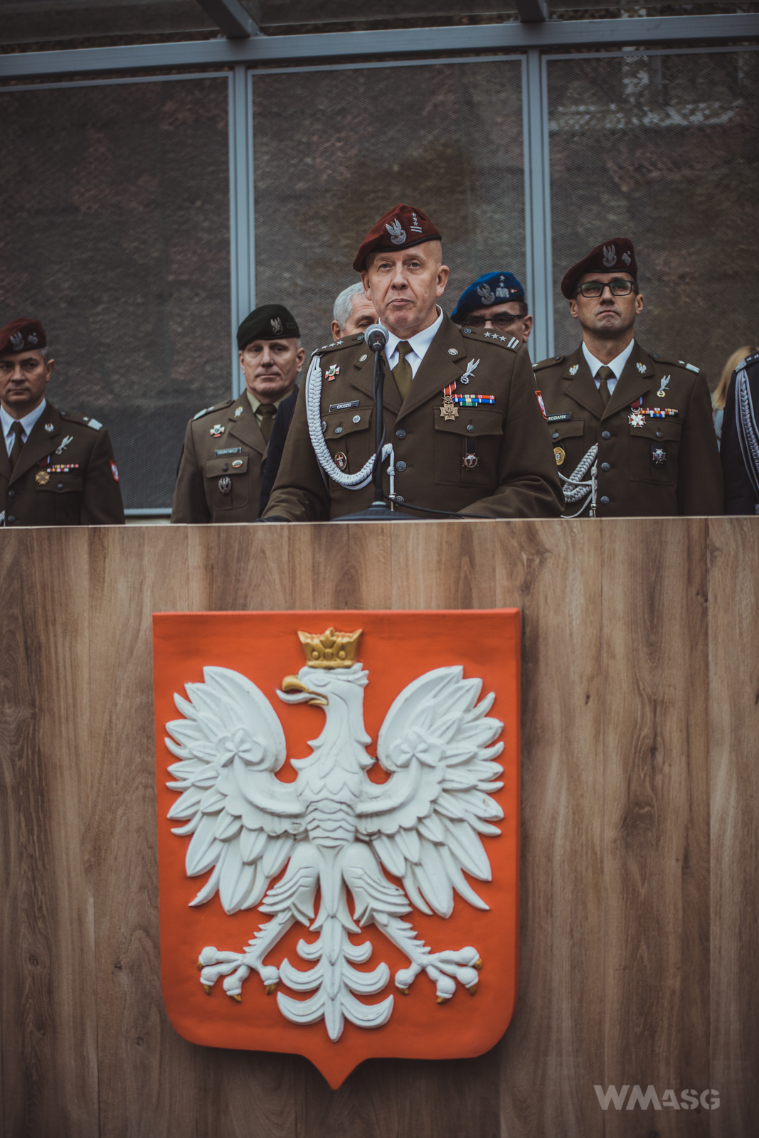 Ceremonia przekazania obowiązków dowódcy 6BPD