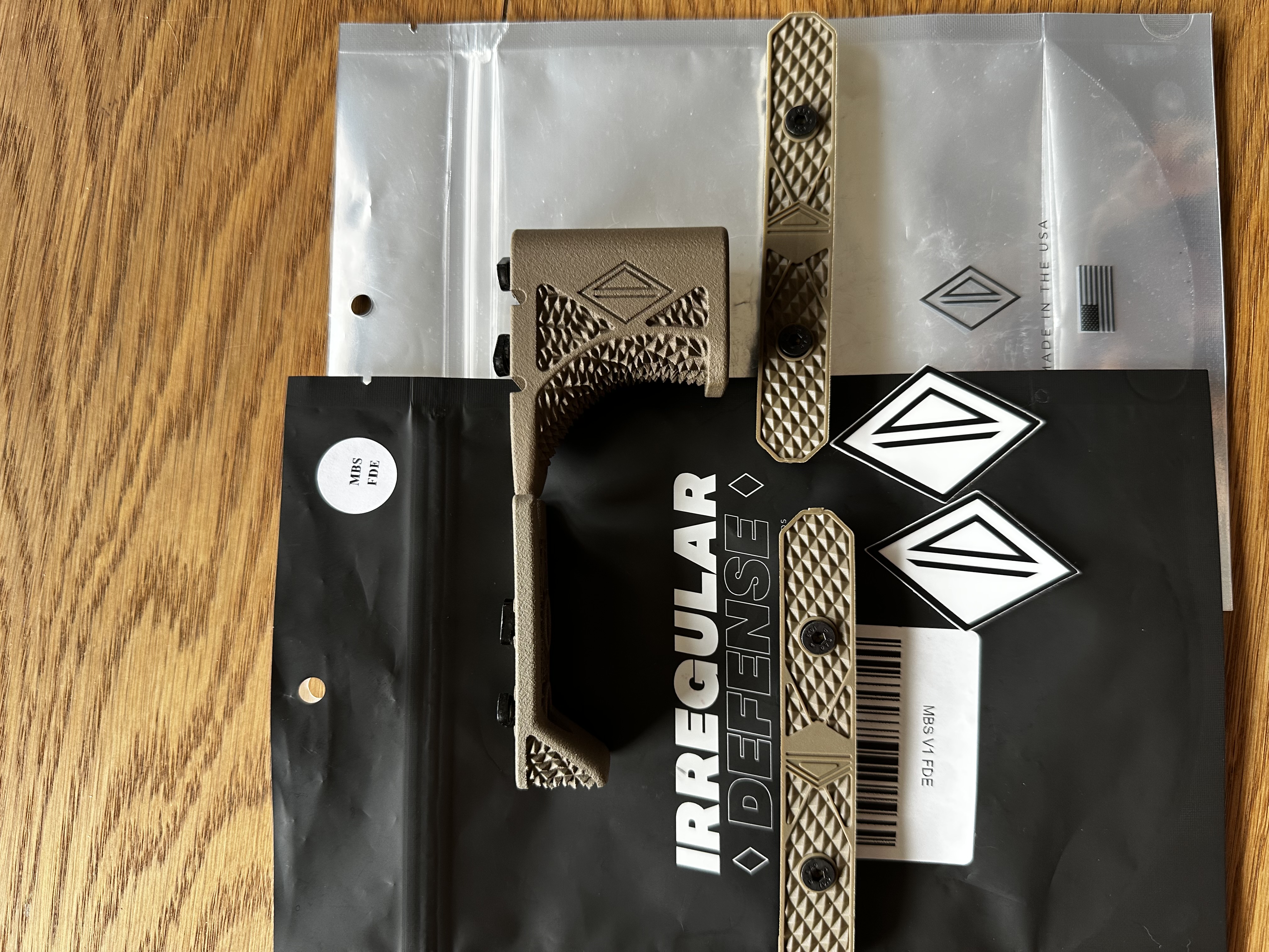 Irregular defense mbs mhs oryginał Mlok FDE Magpul Noveske devgru