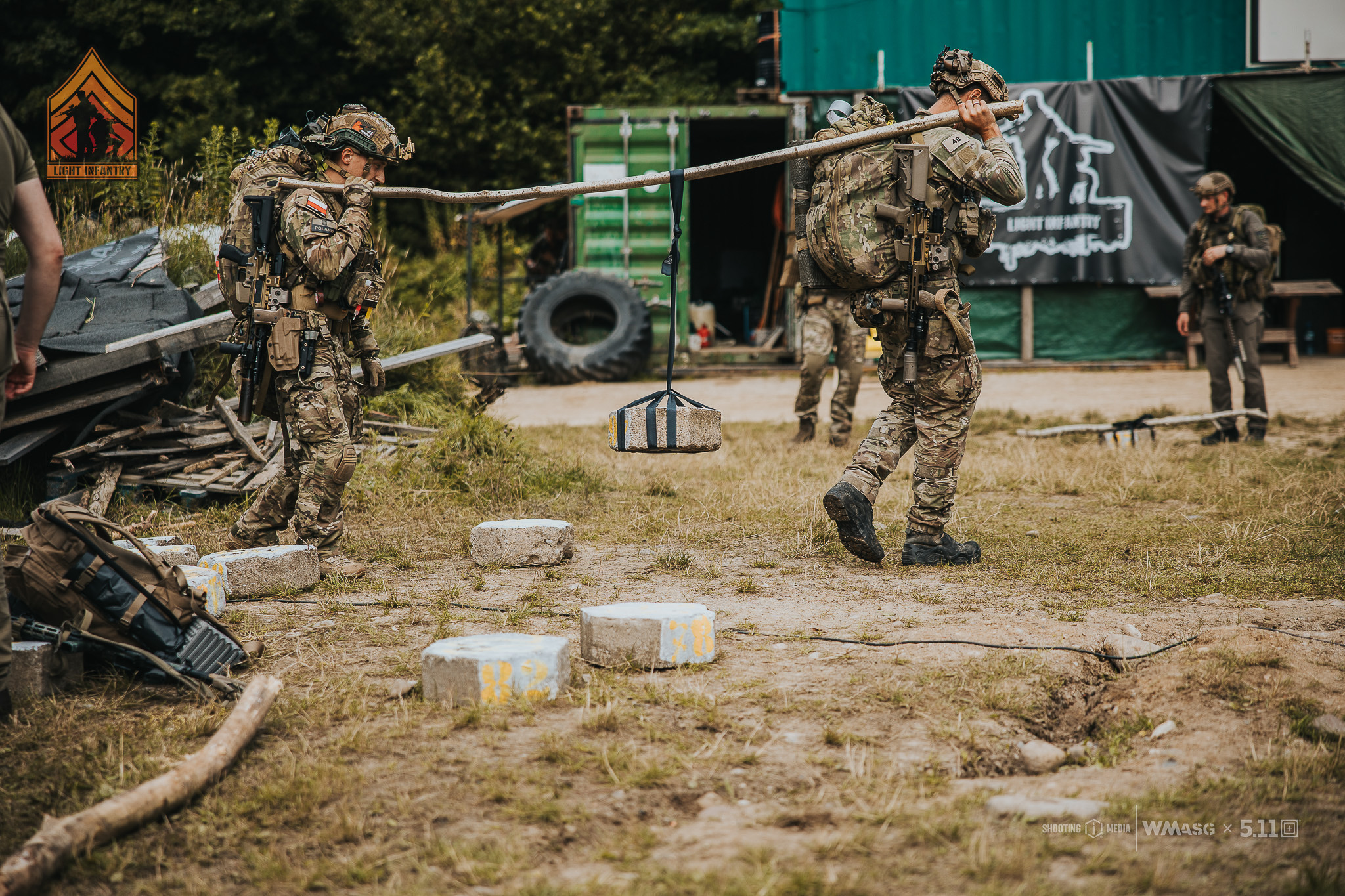 Fotorelacja z zawodów taktyczno-strzeleckich Lekka Piechota, kat. Lekka i MILSIM (18-20.07.2025)