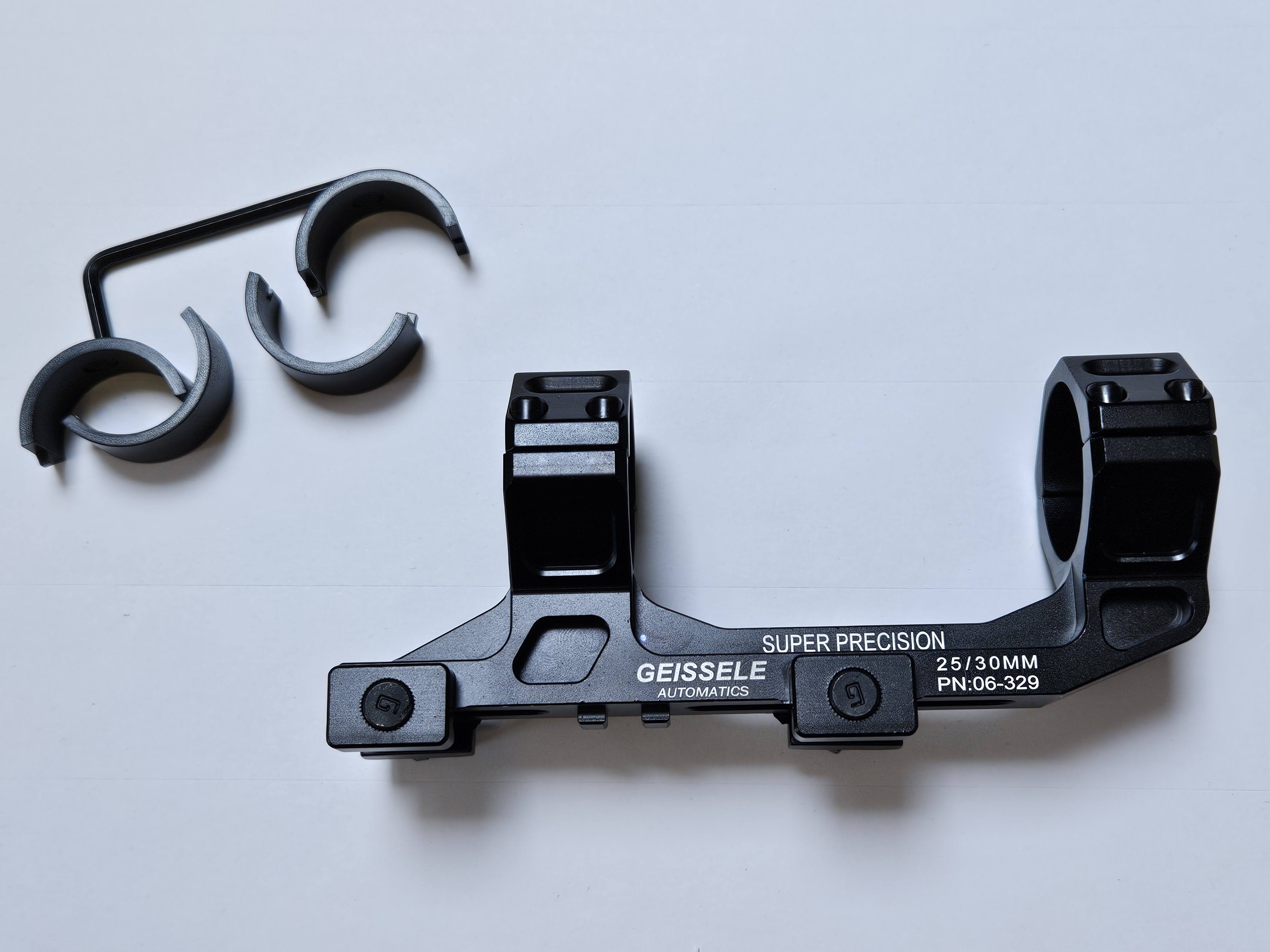 Montaż kopia GEISSELE 1,5mount tubus 30mm lub 25,4mm