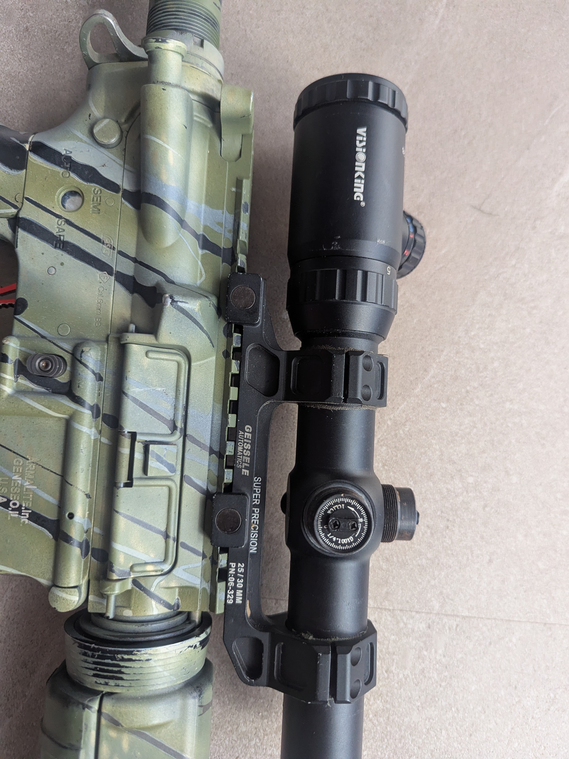 Karabin HPA M15A4 ASG DMR Mancraft - kompletny zestaw M4