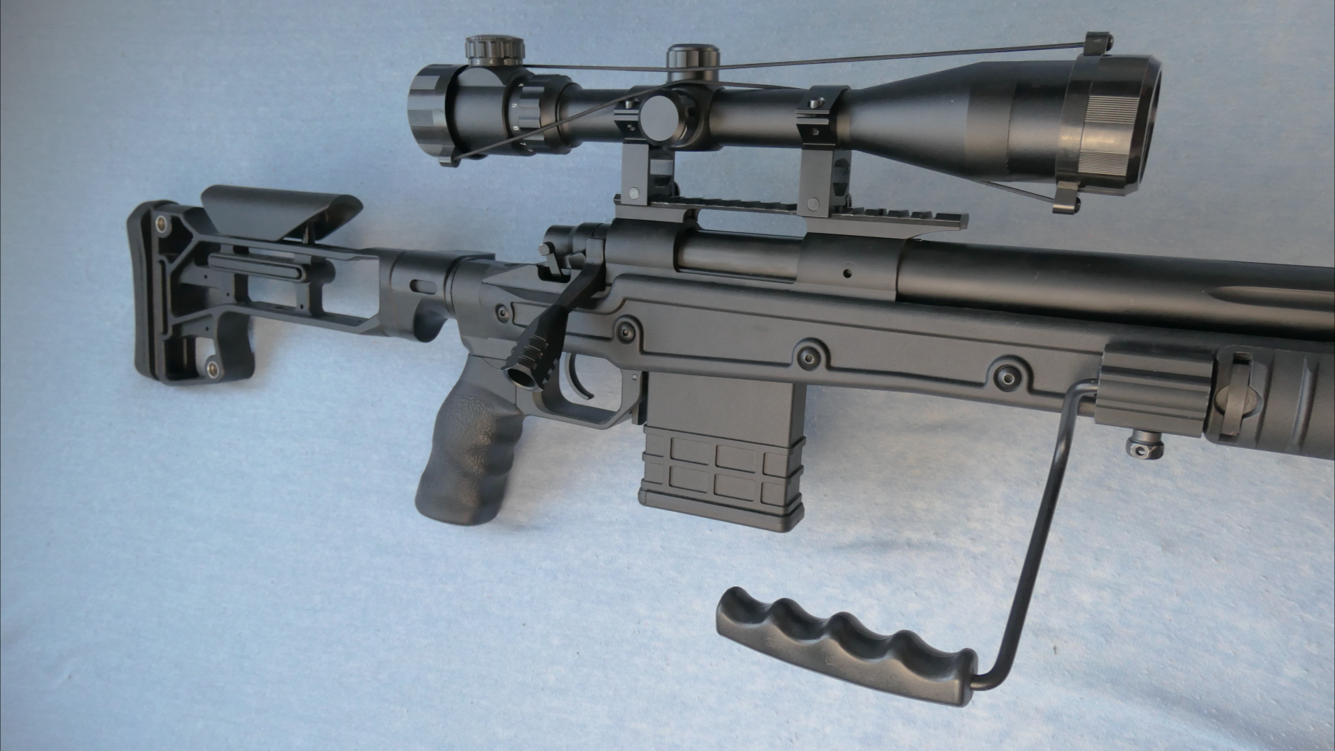 CYMA CM.707-U Pełen zestaw z lunetą, dwójnogiem i 2 dodatkowymi magazynkami