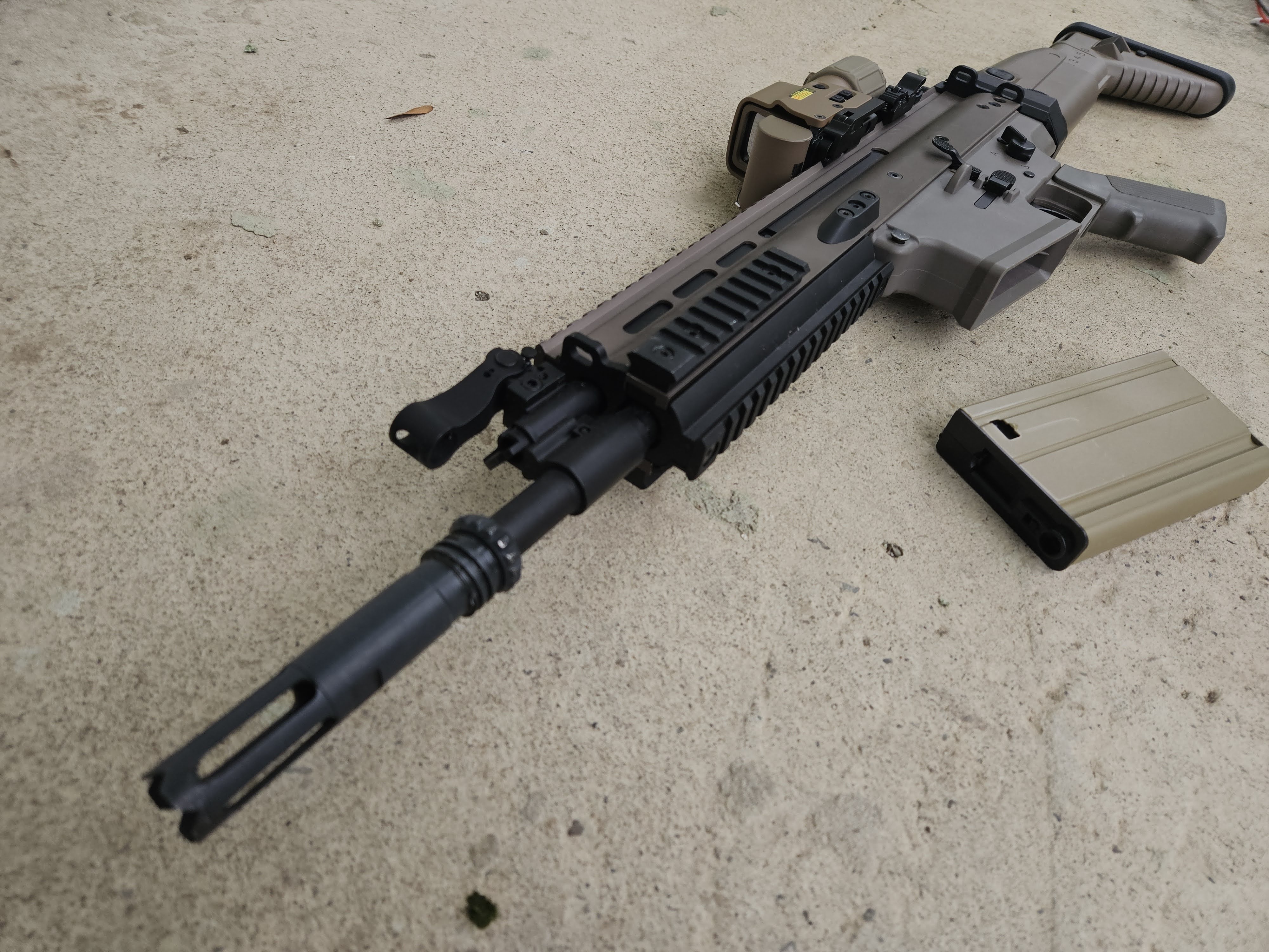SCAR H 415fps stan bdb z Lipo 11,1V