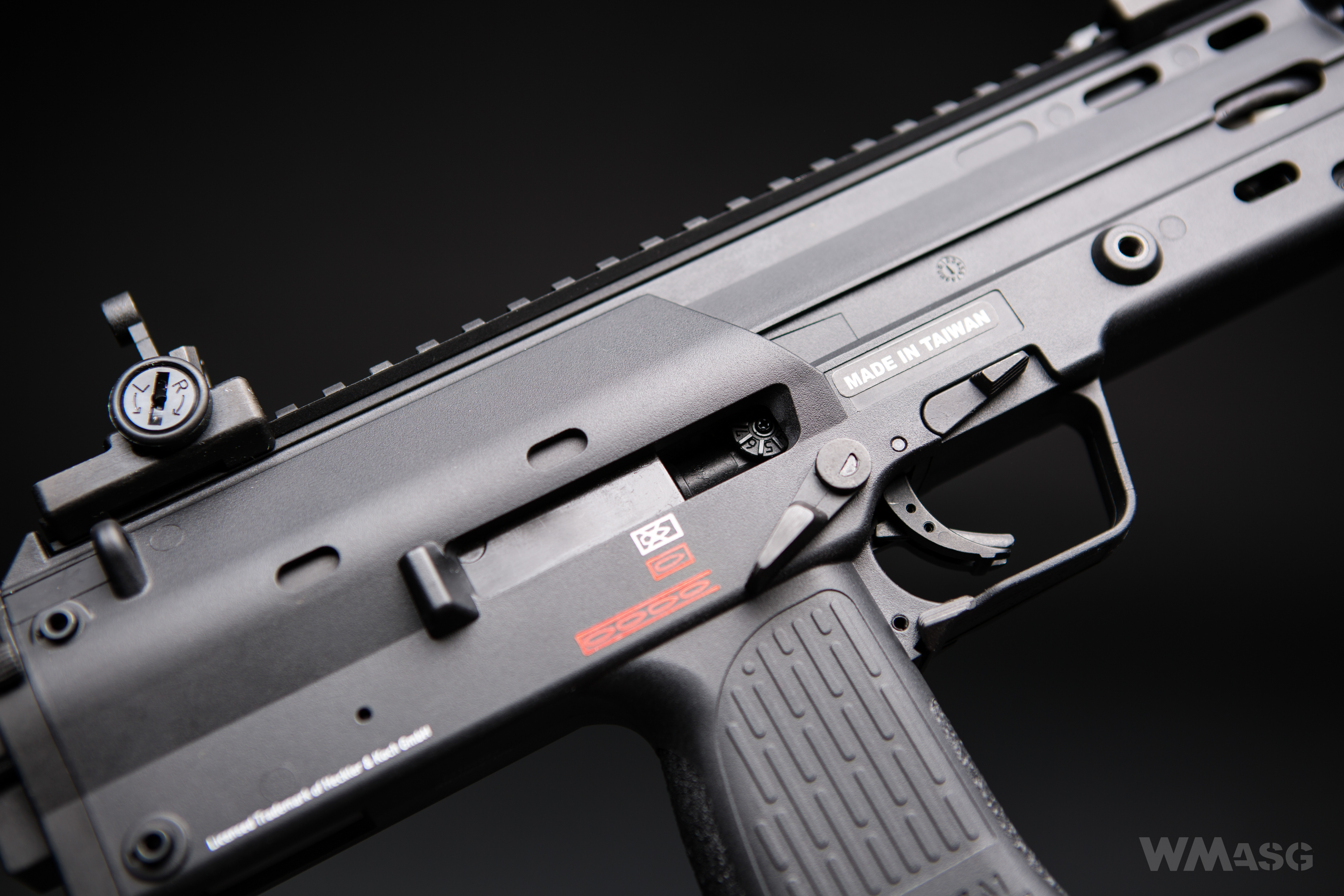 HK MP7A1 AEG - Umarex/VFC - z zewnątrz