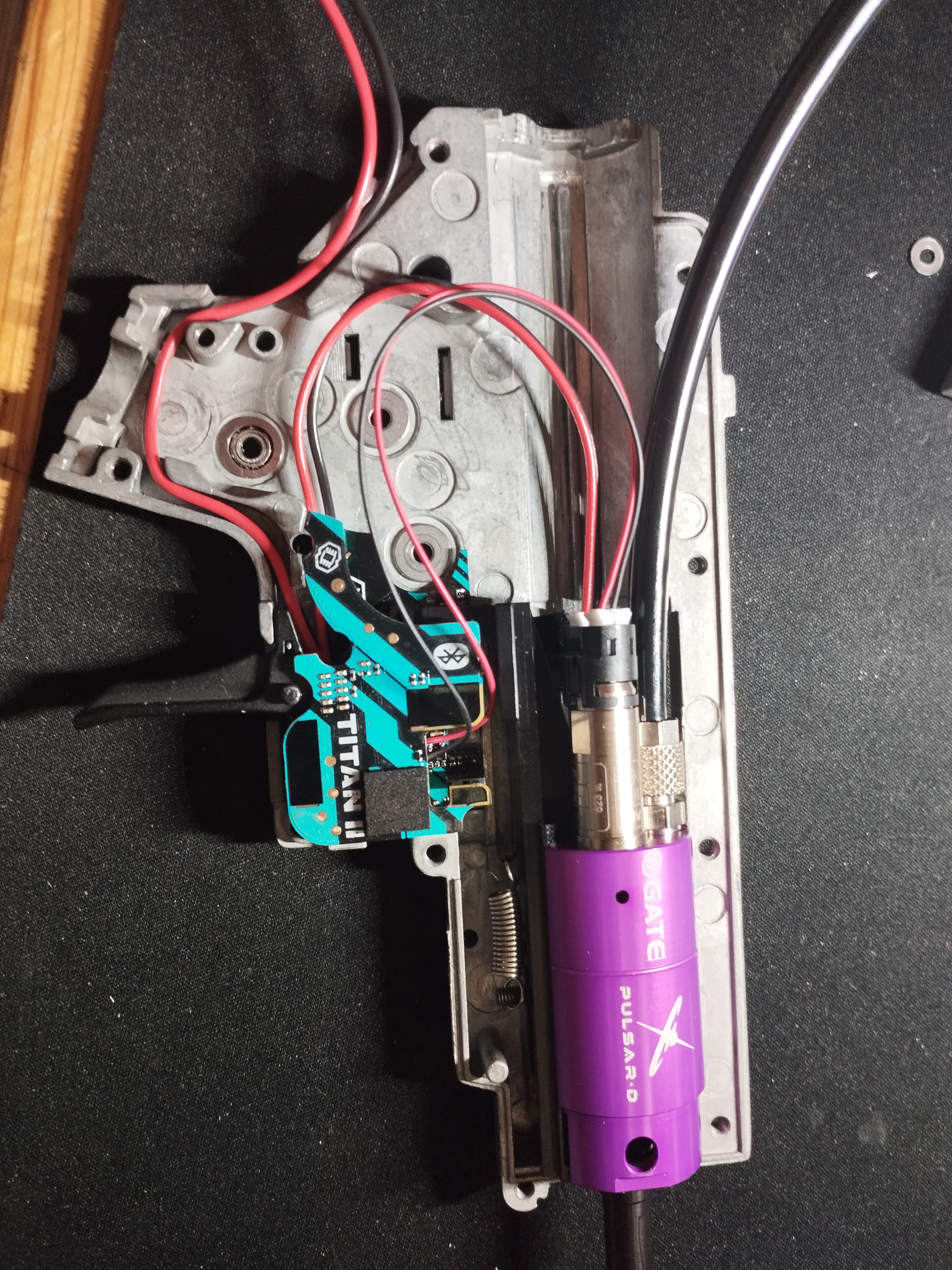 Zestaw HPA M4 Double Eagle Falcon / Gate Pulsar D + Titan II Bluetooth / Gotowy do gry