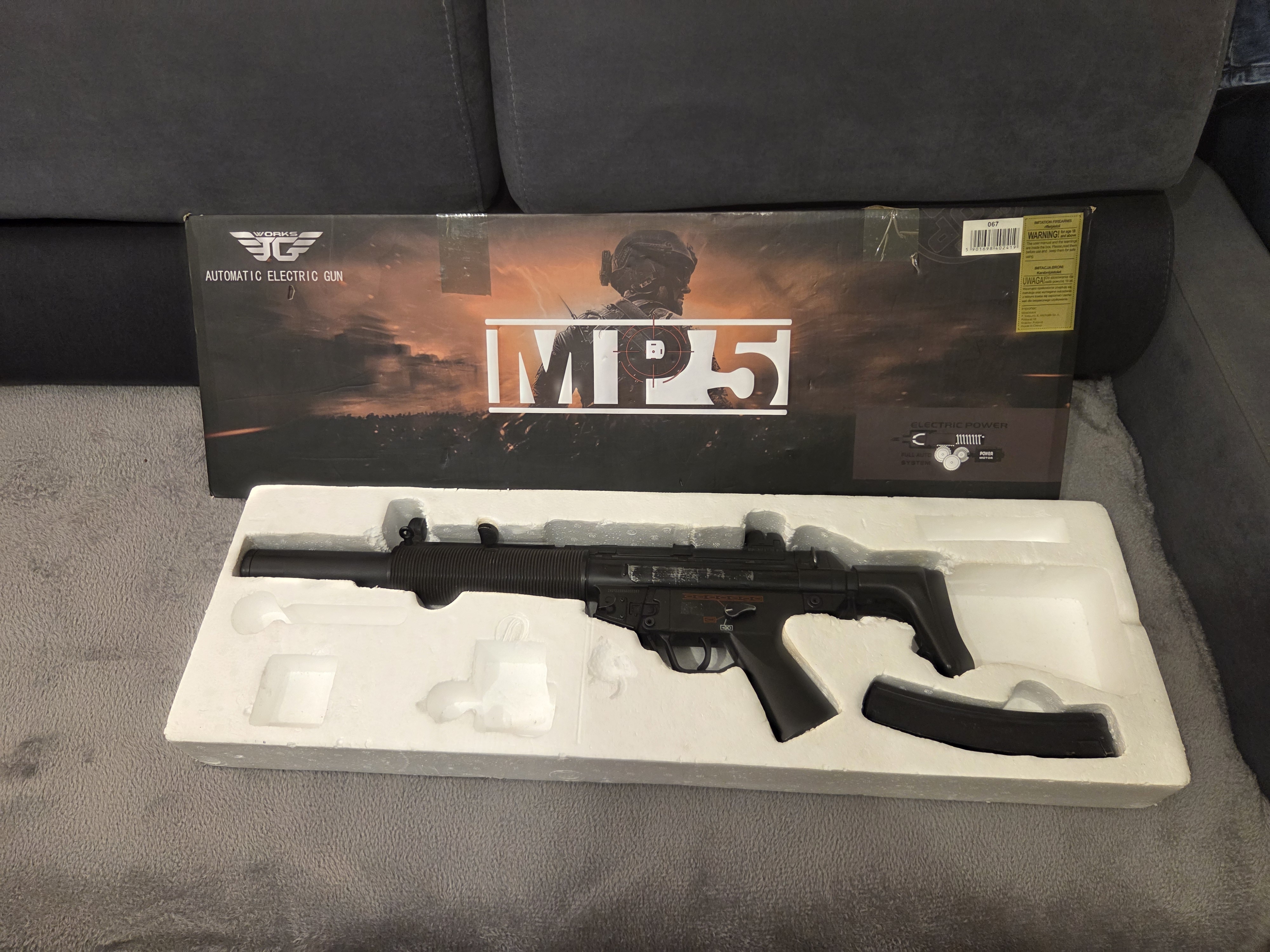 Mp5SD6 JG067 S6 1.08J 19.8RPS