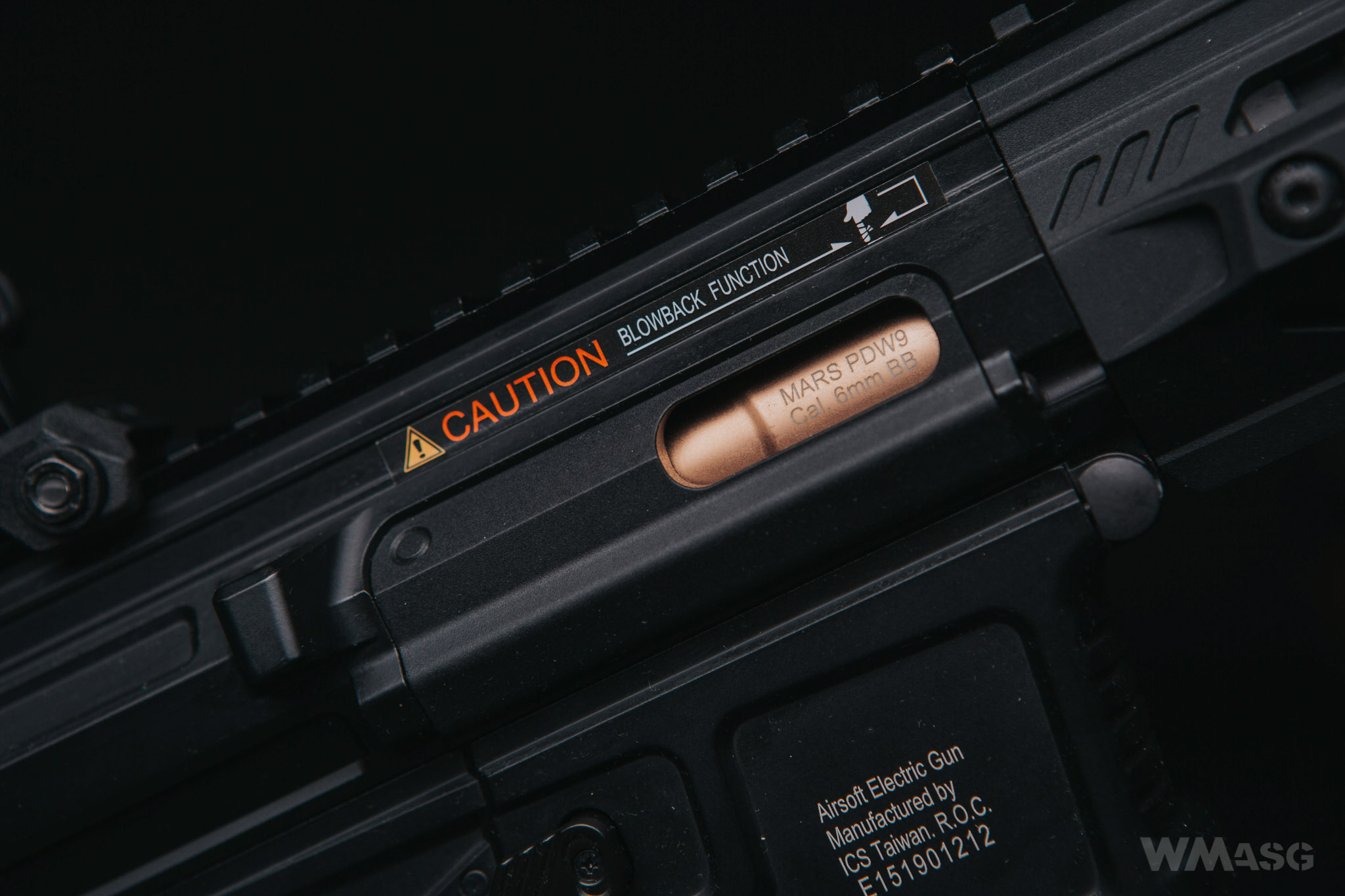 ICS CXP-MARS PDW9 z zewnątrz