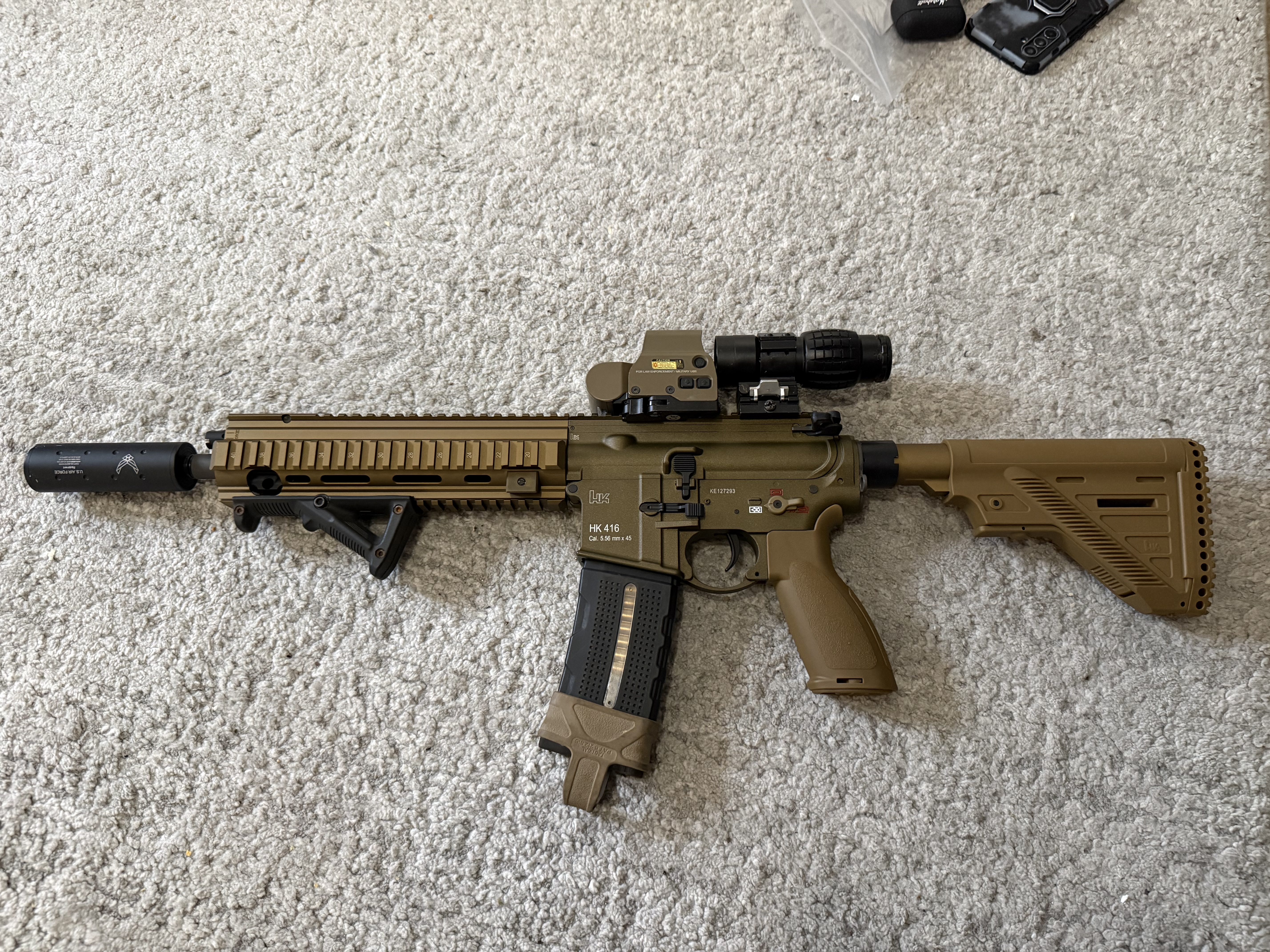 Hk416 VFC przebieg 1000 kulek