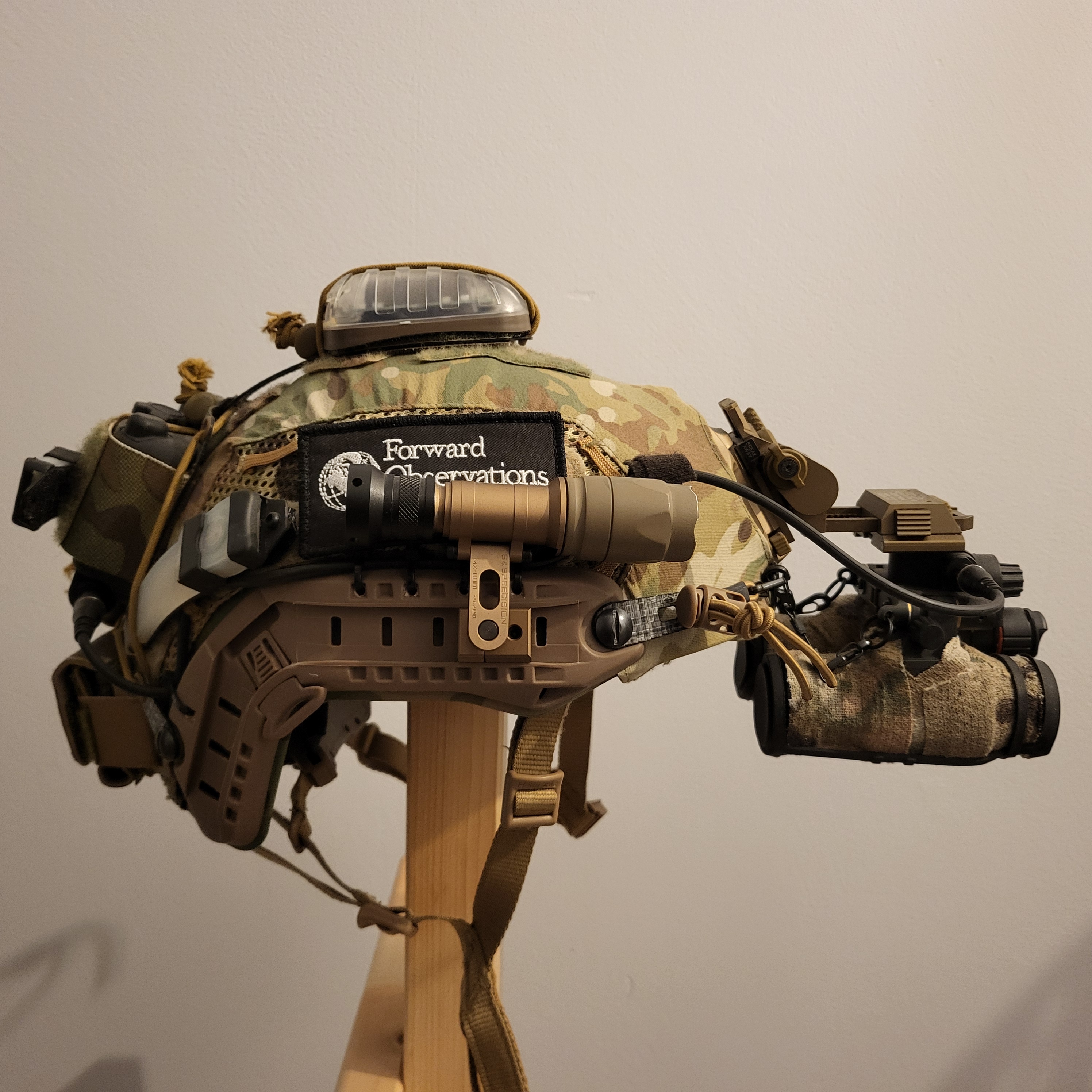 Hełm FAST FMA Multicam | Full Set | SC Irregulars | S&S Precision