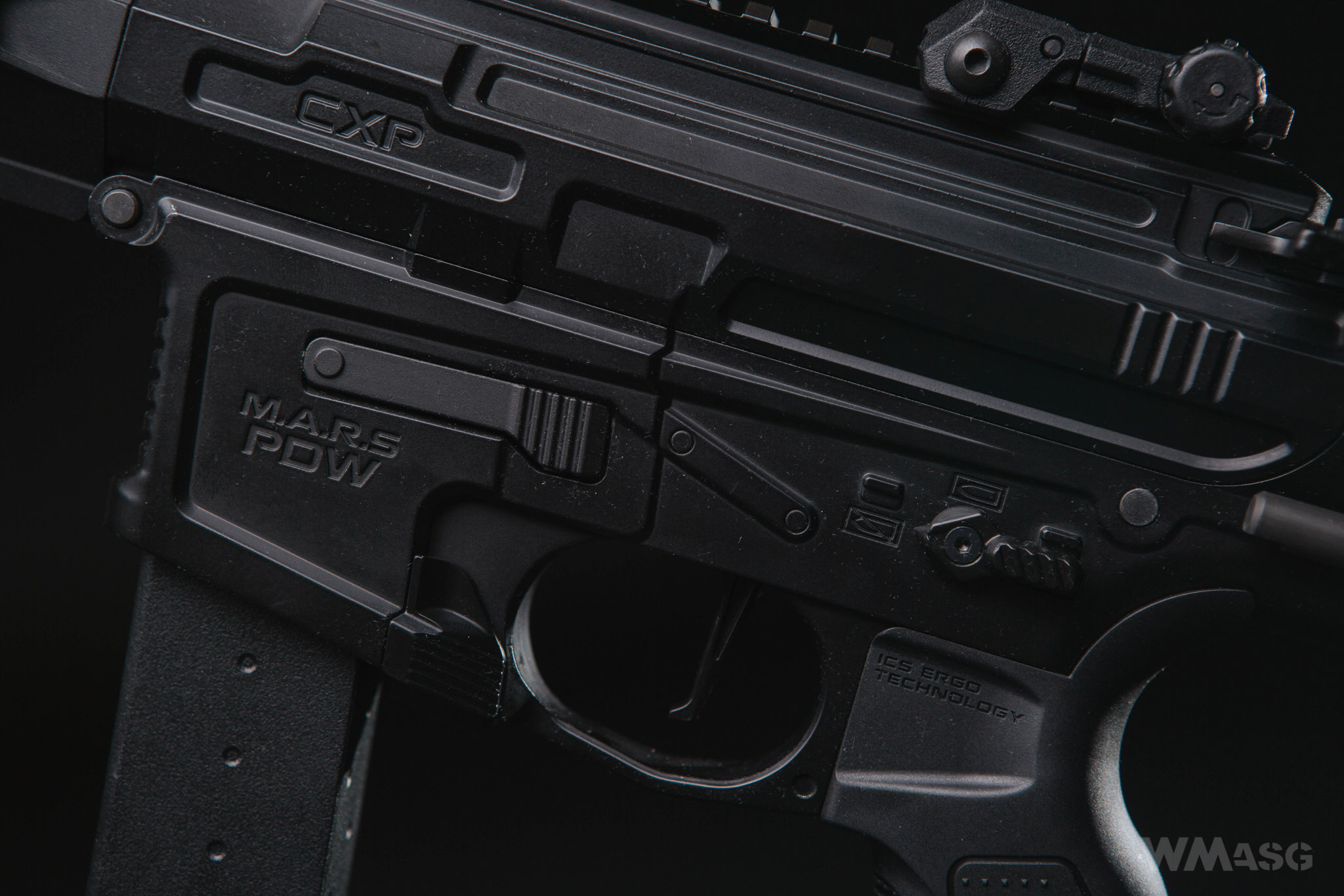 ICS CXP-MARS PDW9 z zewnątrz