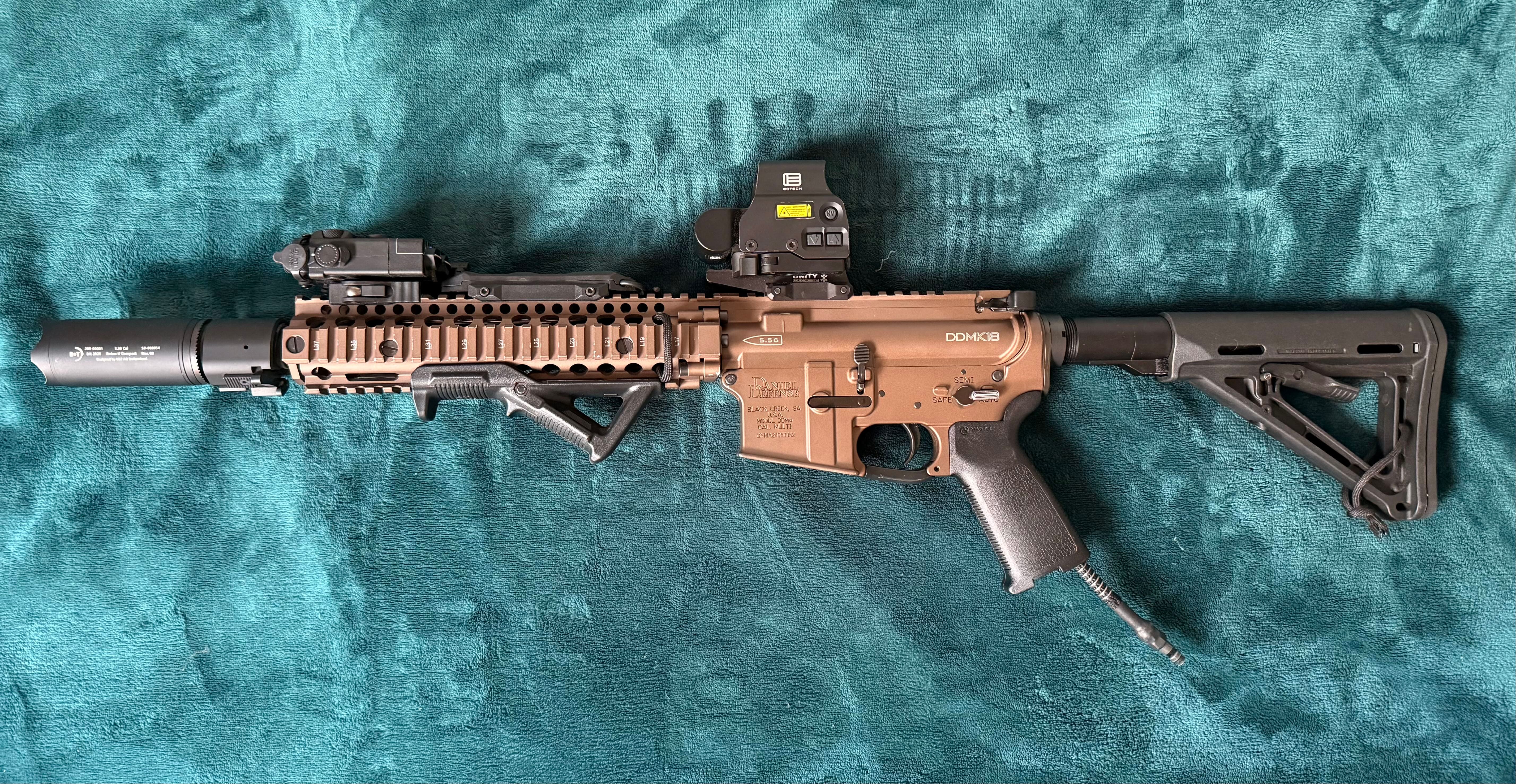 HPA GBBR Daniel Defense MK18 Frog Engineering MWS CGS EMG M4T