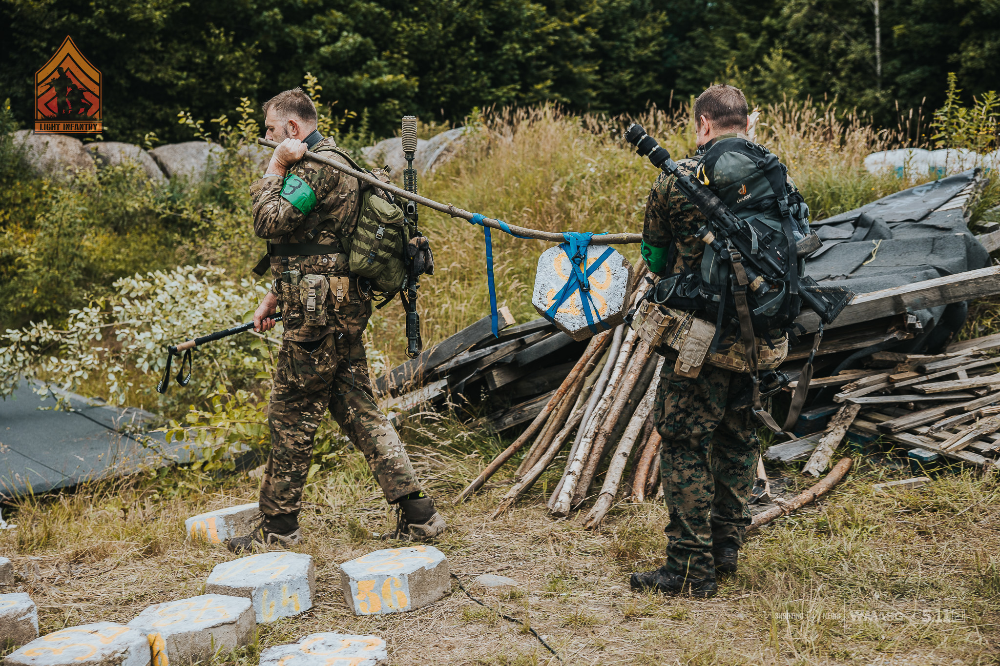 Fotorelacja z zawodów taktyczno-strzeleckich Lekka Piechota, kat. Lżejsza (11-12.07.2025)