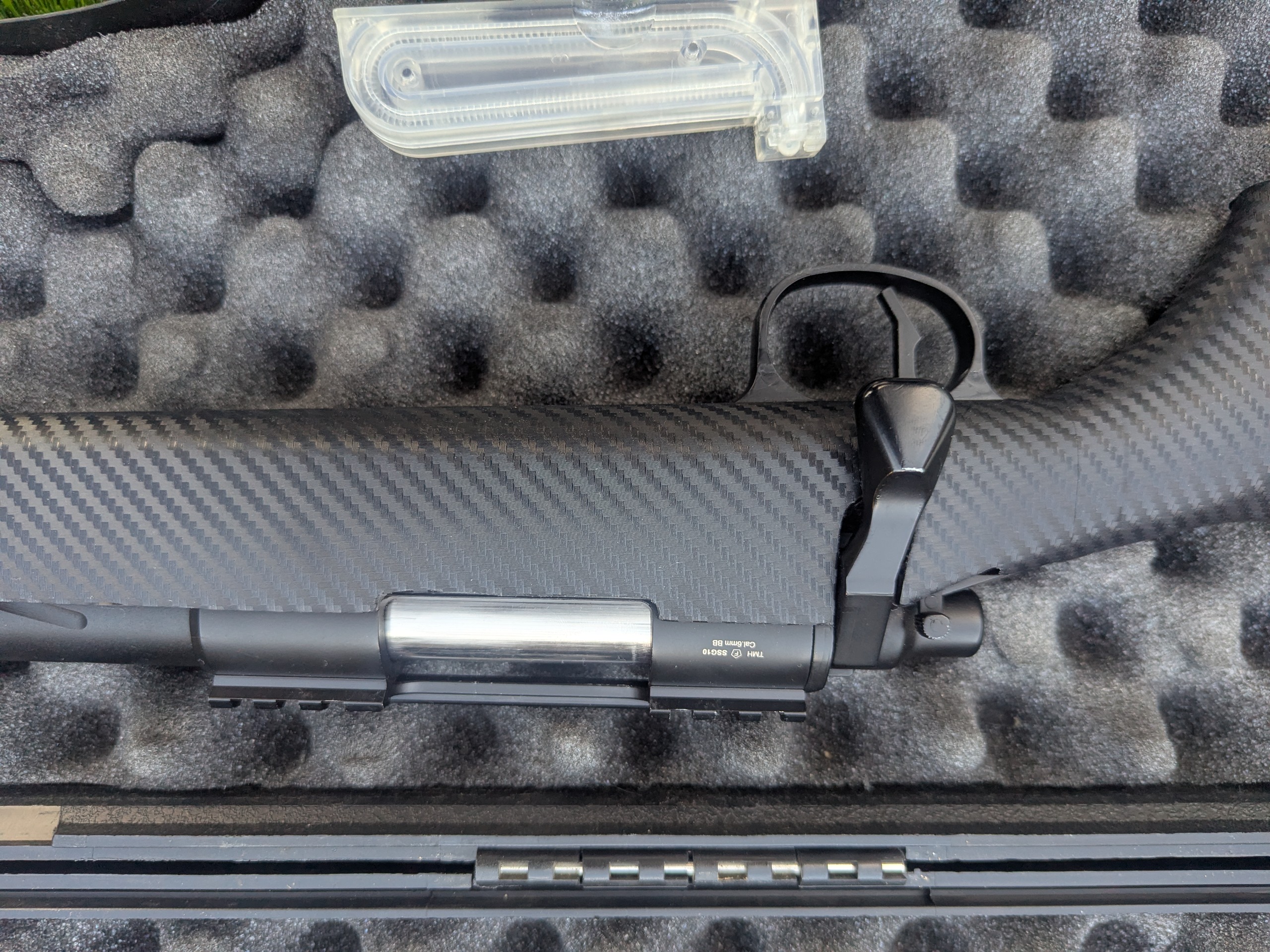 Snajperka ASG karabin SSG10 Novritsch CARBON z walizką