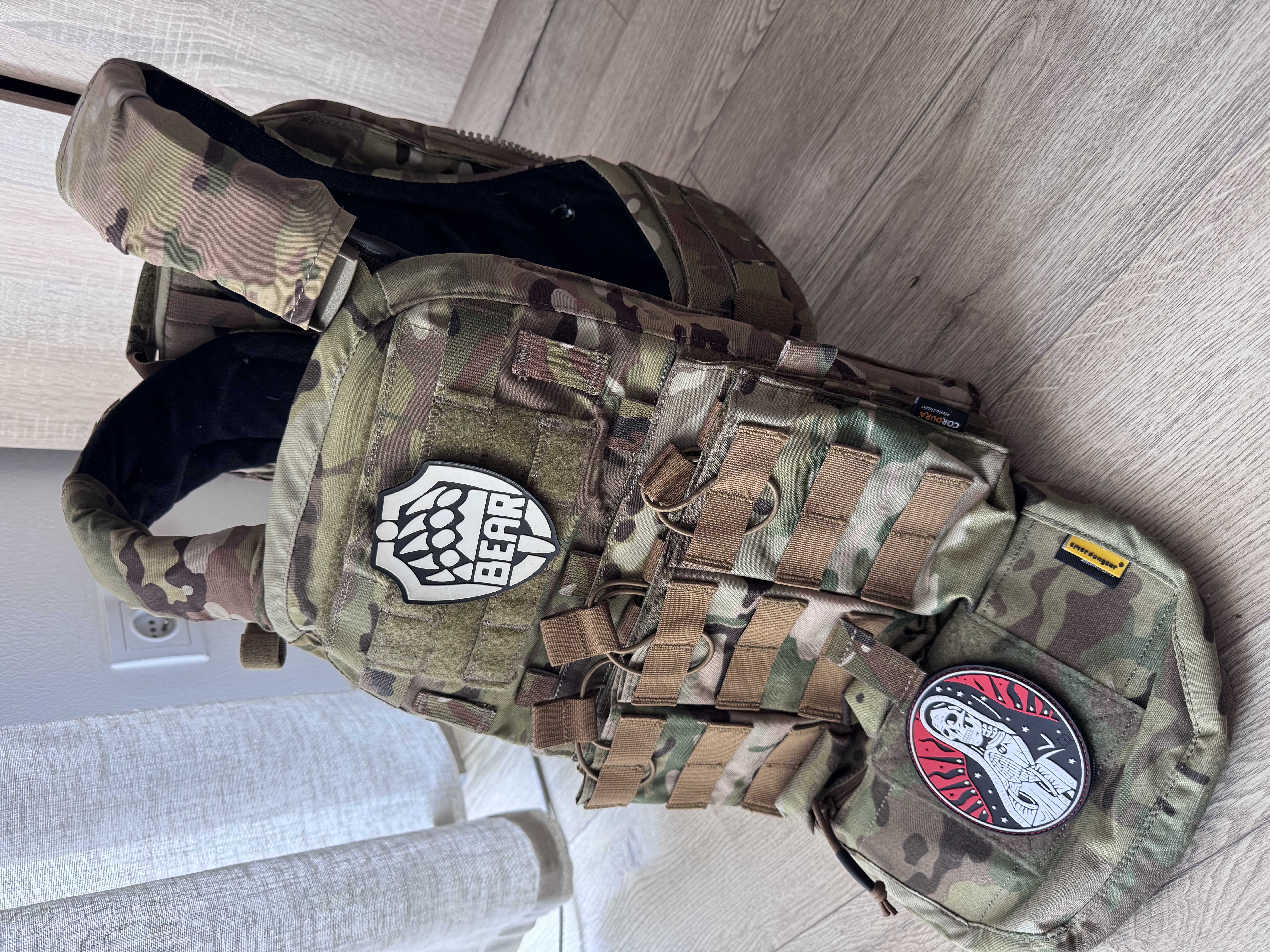 [S] Plate Carrier AVS Emerson Gear Multicam + ladownice + nerka