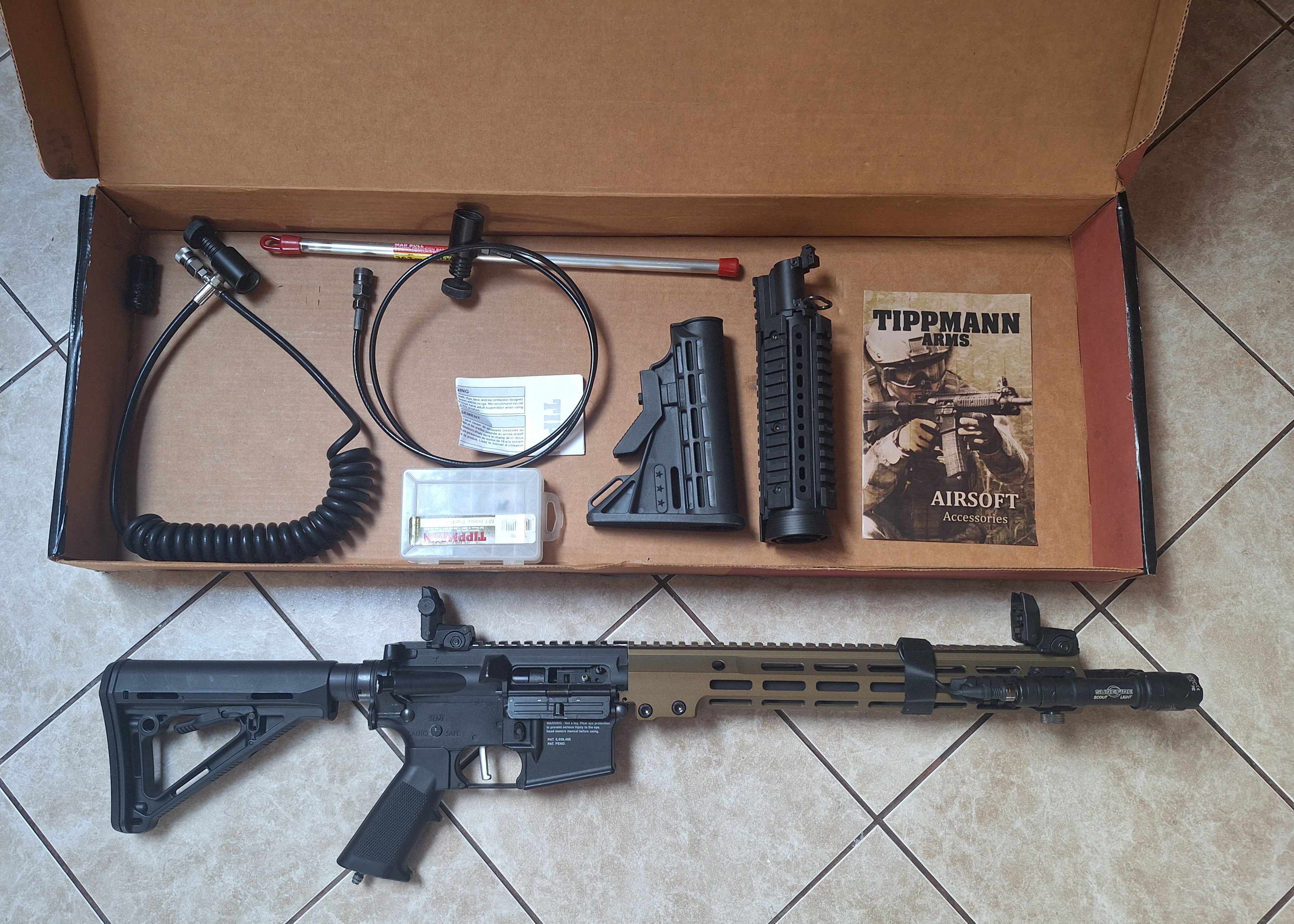 Tippmann m4 carabine HPA