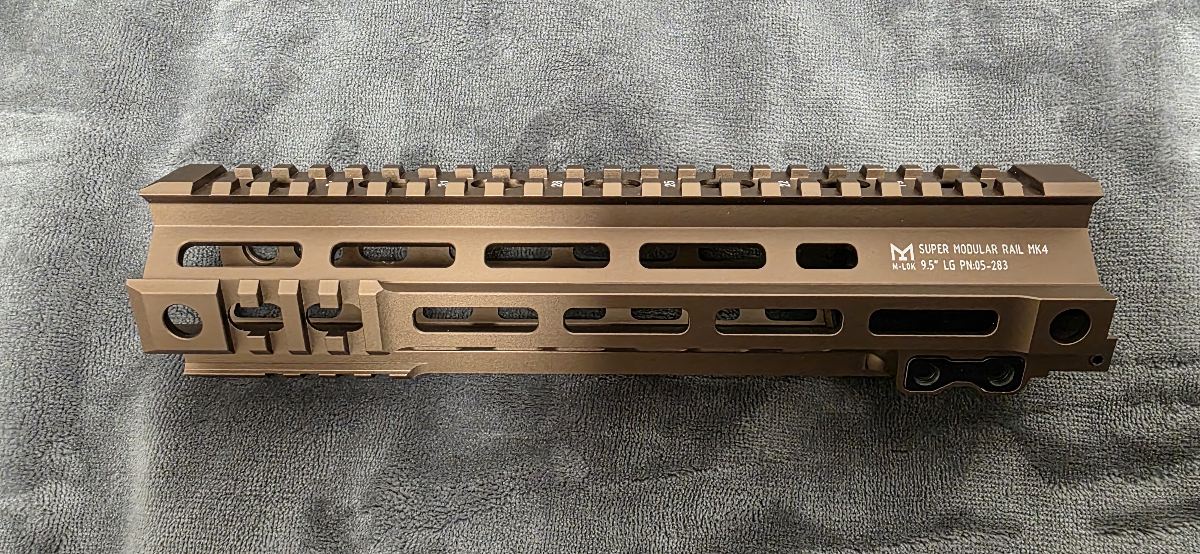 Front Geissele MK4 9.5 Tan