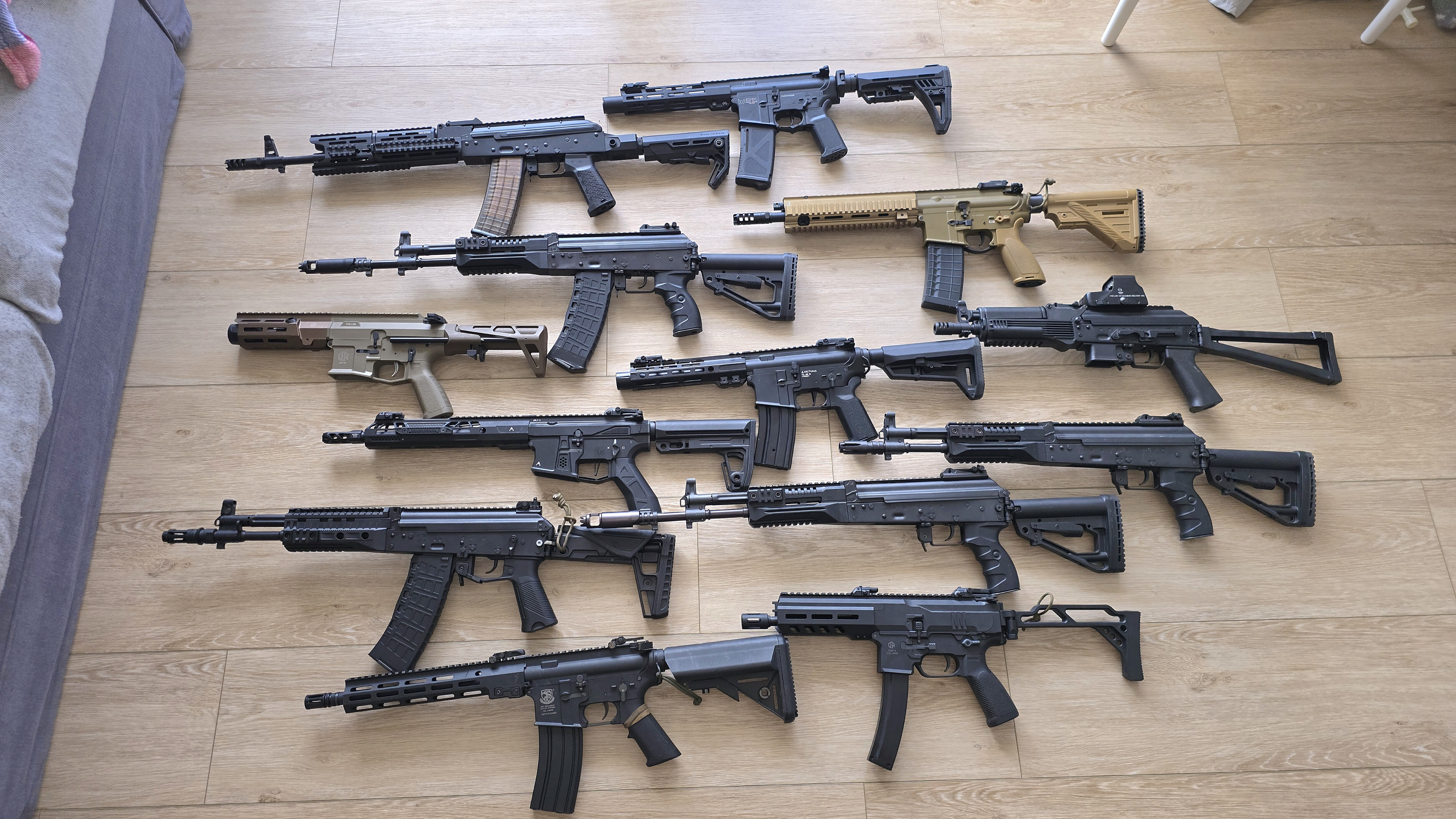 AK12 M4 DMP9 PP19 HK416 Aeroknox / Arcturus / Double Eagle / Cyma / S&T