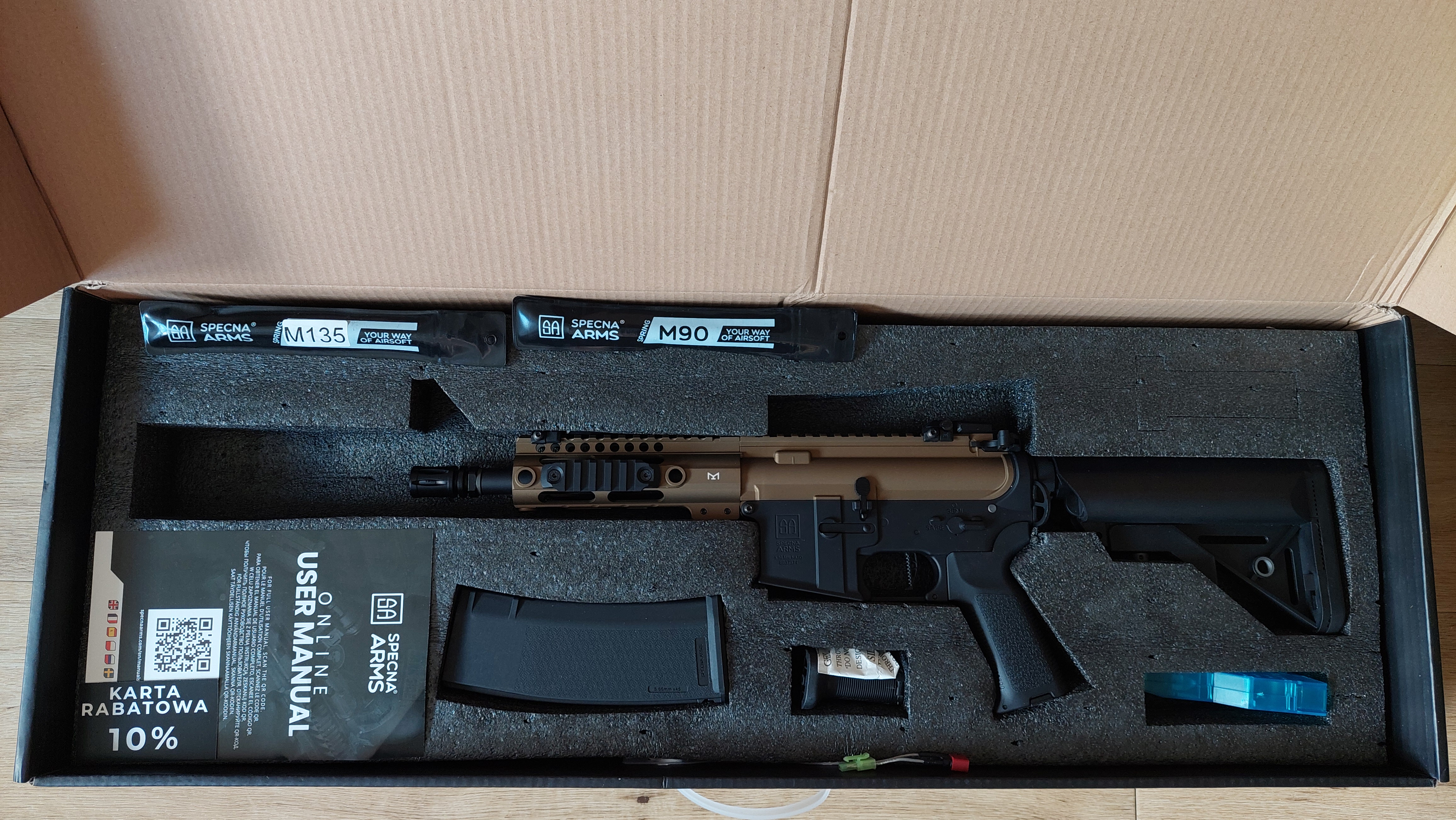 NOWA Specna Arms Prime ASTER II BLDC SA-P21-CB-BM-AS2