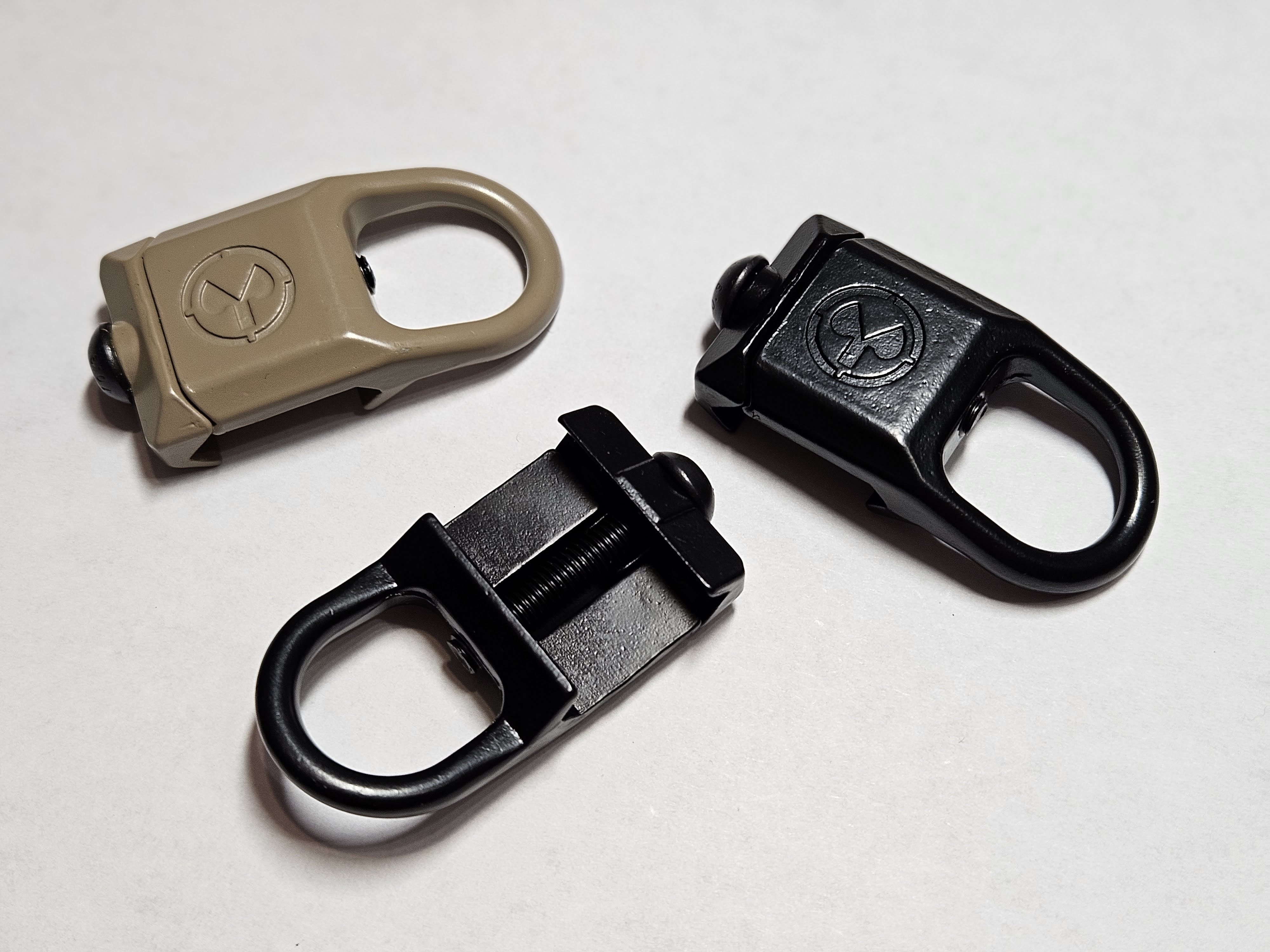 Uchwyt zawieszenia zaczep na bączek, QD, Key-Mod, M-Lok, Magpul RAS