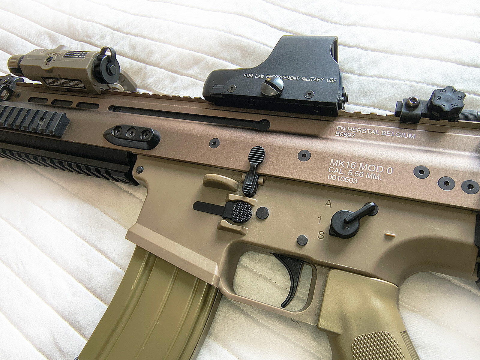 Karabin AEG SCAR-L VFC + duży zestaw akcesoriów