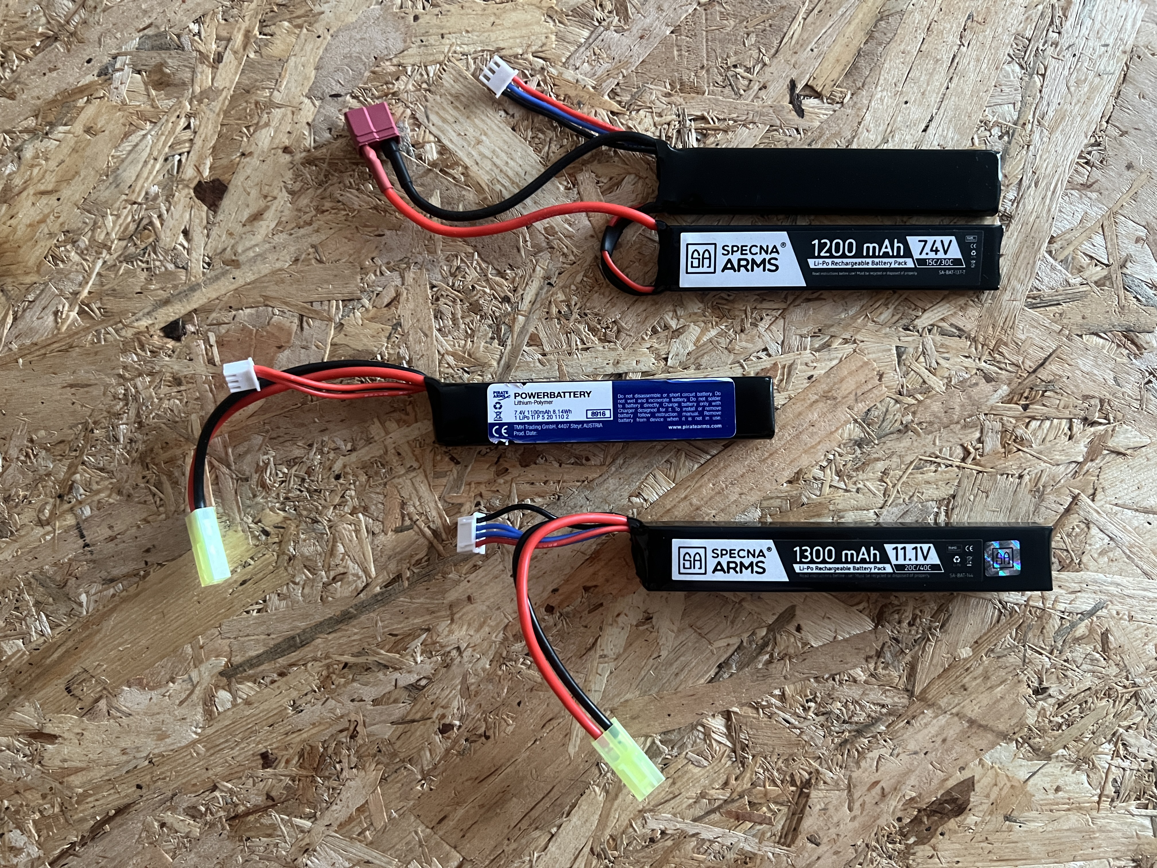 Akumulatory Li-Po 7.4V oraz 11.1V - nowe, nieużywane