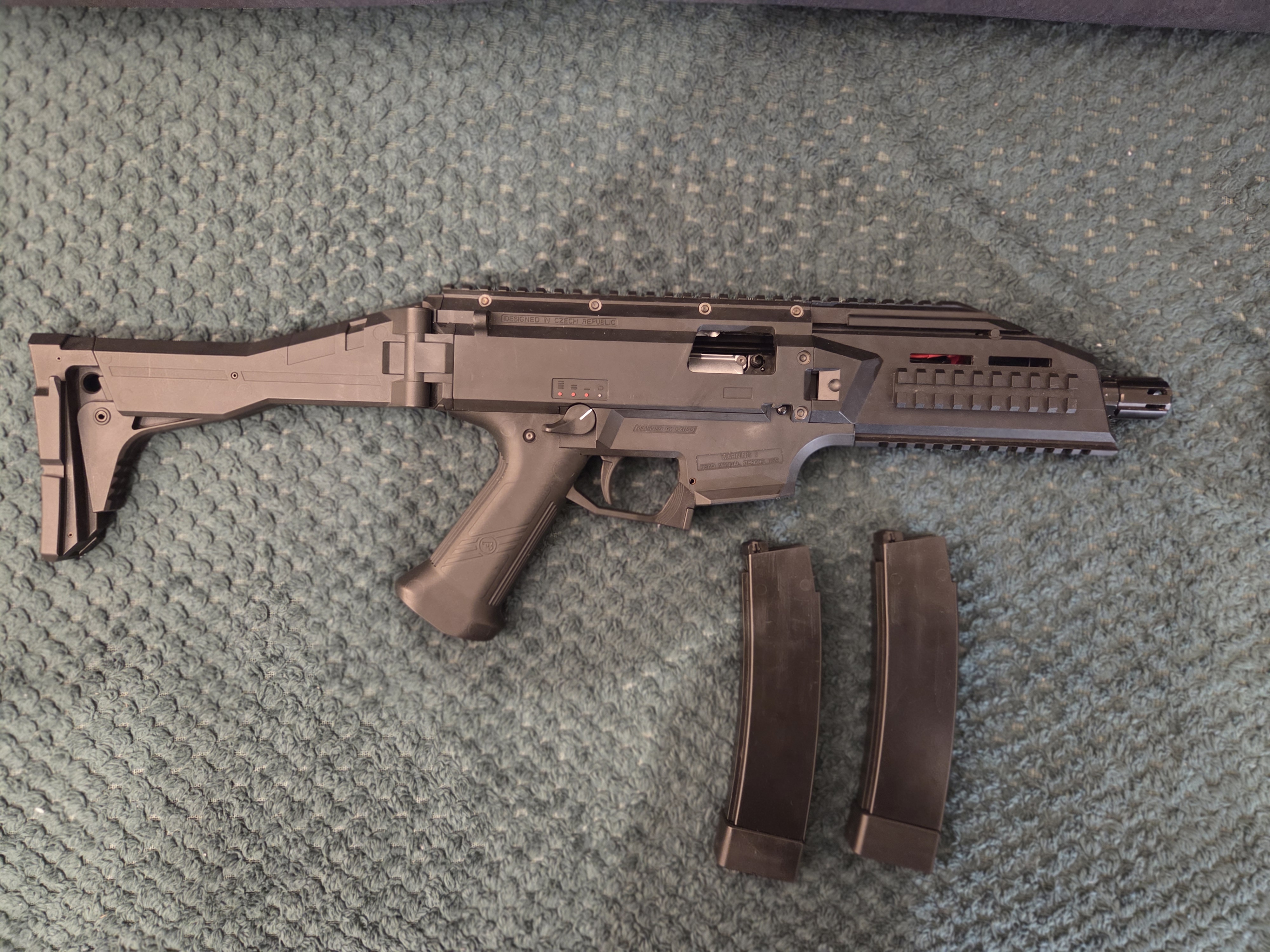 CZ Scorpion EVO 3 A1 SHS 16:1, ~1,1 J 0,28g