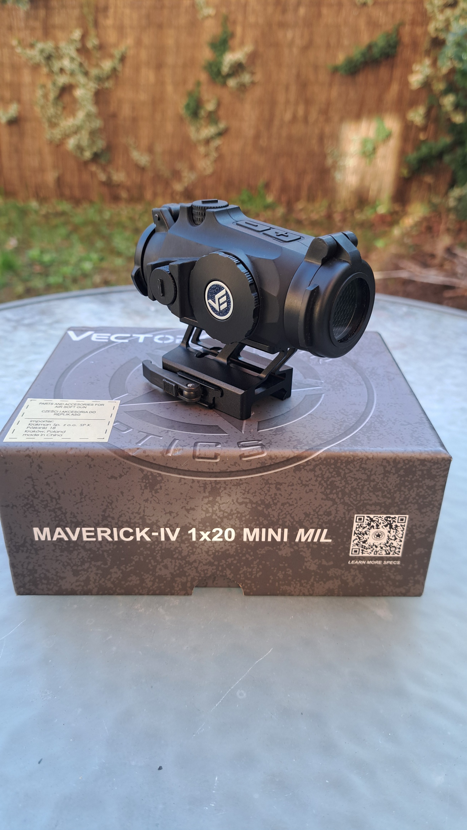 Kolimator Vector Optics Maverick-IV 1x20 Mini MIL
