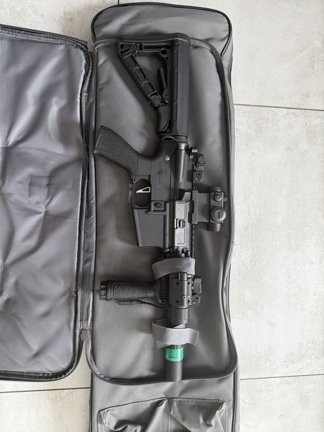 Zmodyfikowana G&G firehawk CQB