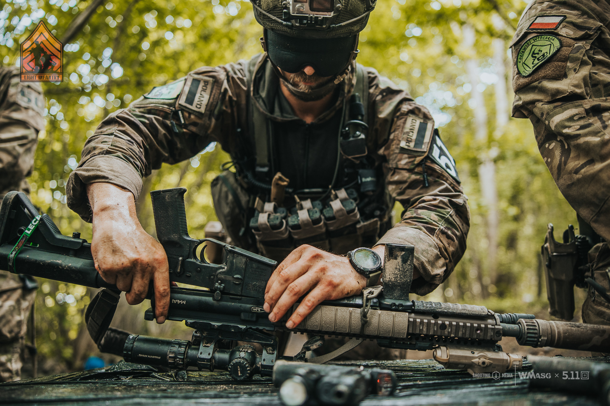 Fotorelacja z zawodów taktyczno-strzeleckich Lekka Piechota, kat. Lekka i MILSIM (18-20.07.2025)