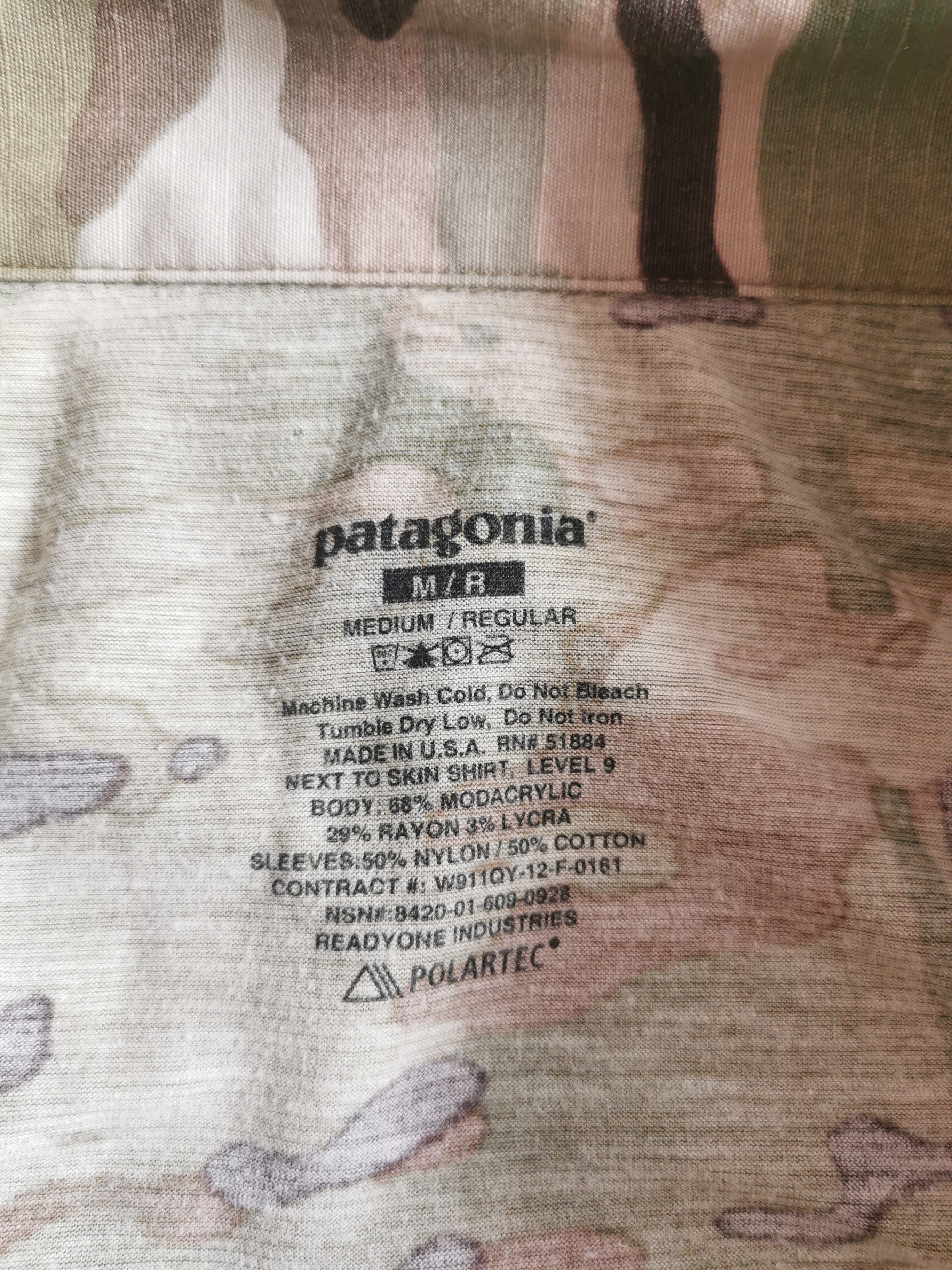 Patagonia Level 9 Combat shirt S/M