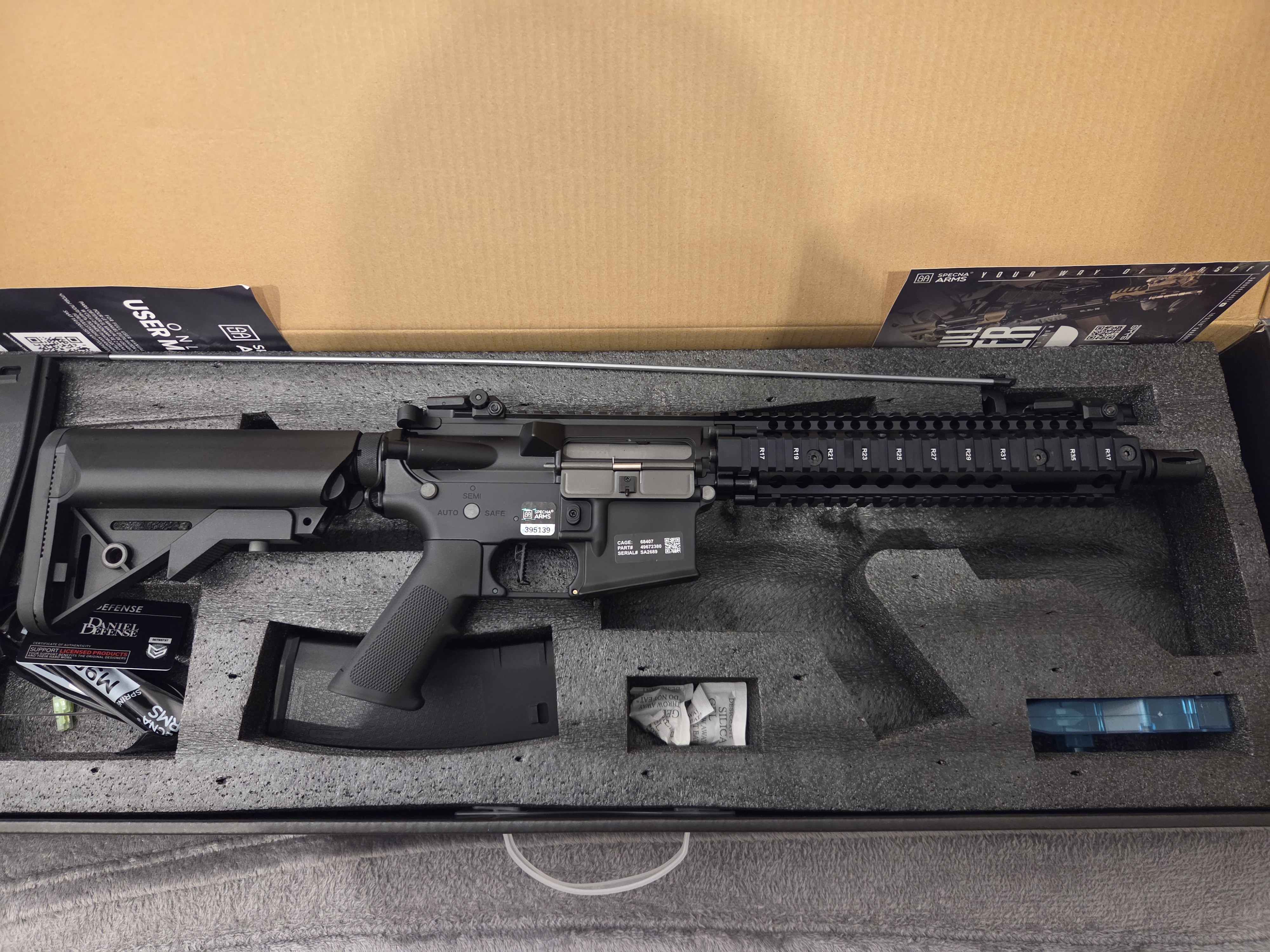 Specna Arms Daniel Defense MK18 SA-P19 PRIME BLDC Aster II ETU Nowa