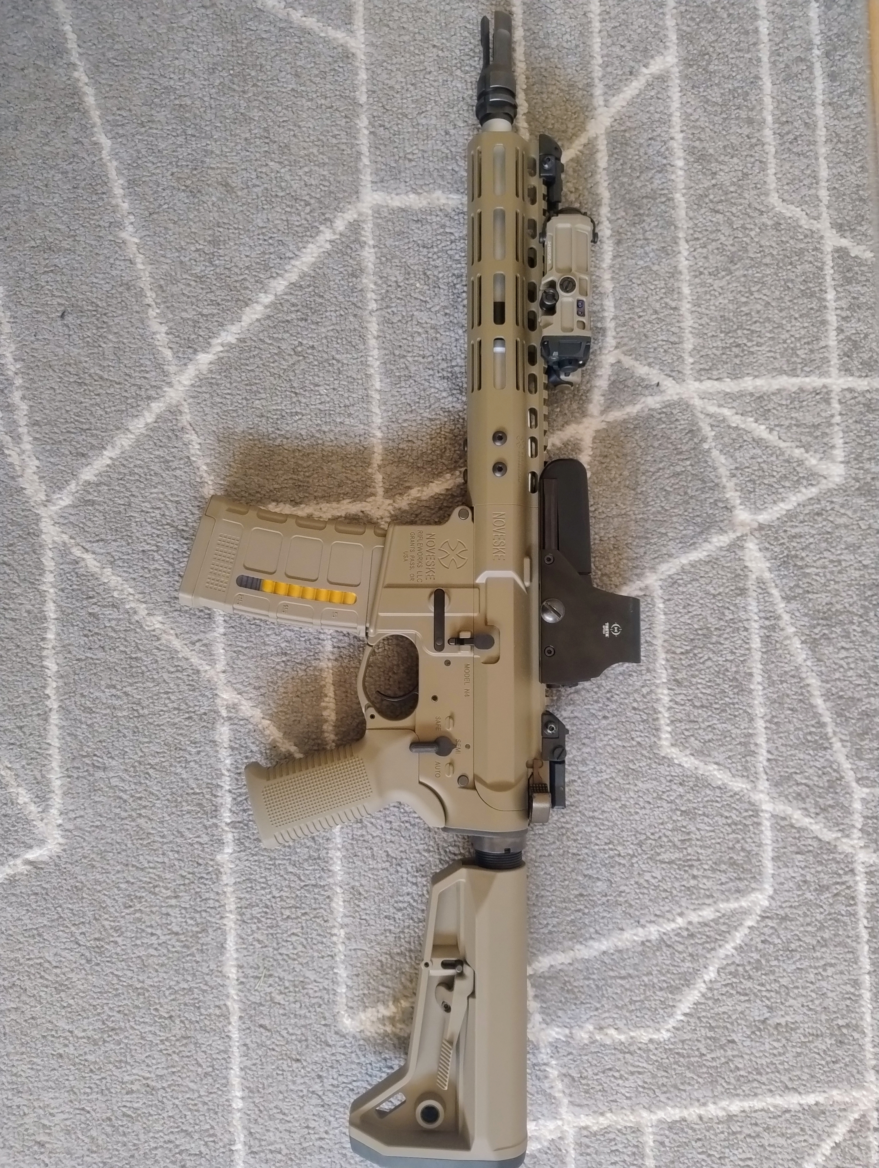 Replika karabinka Noveske N4 MWS Gen3 GBBr