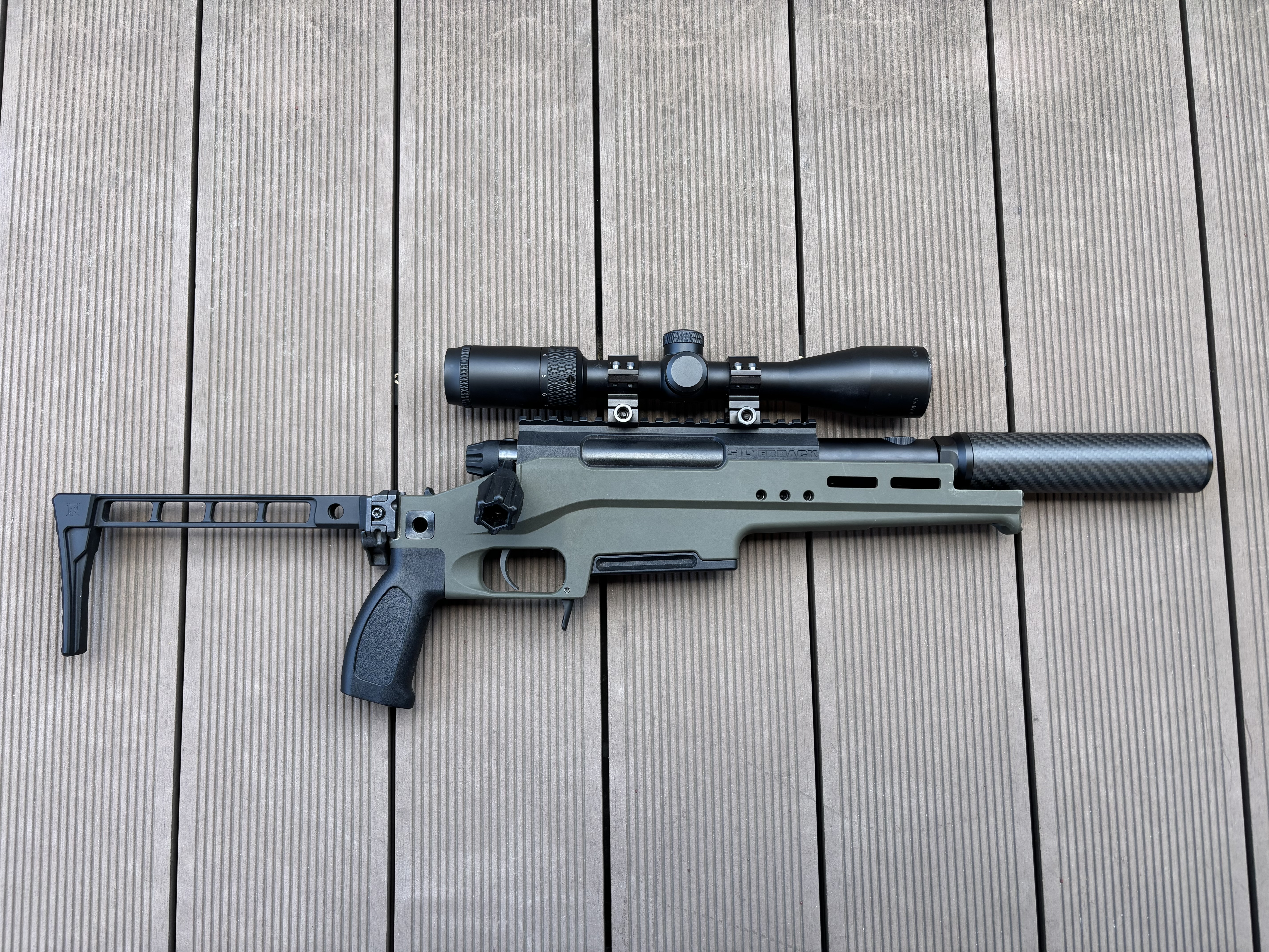 TAC-41 LS custom + stock części