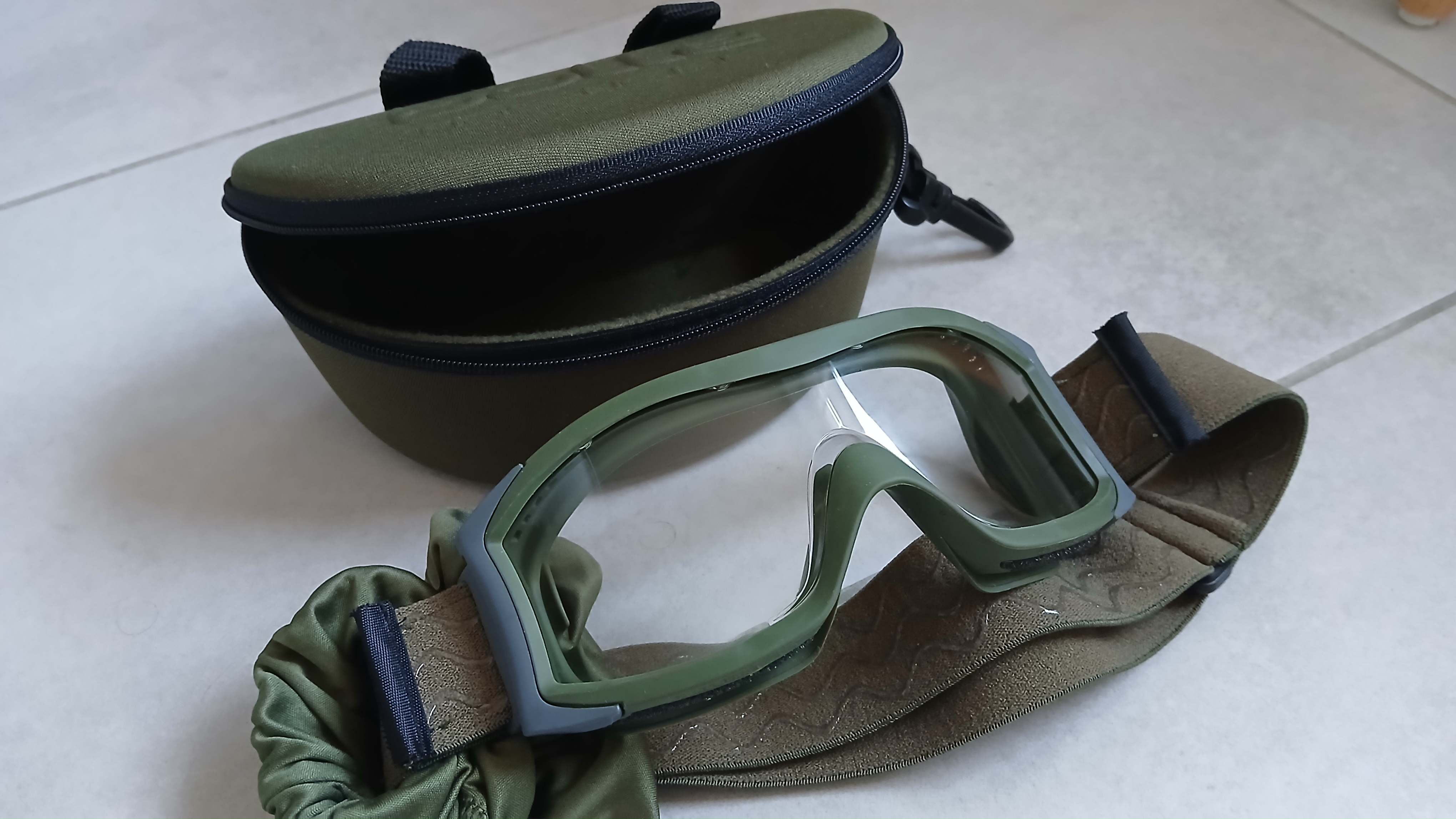 Gogle Bolle Tactical X1000 STD Nato Green