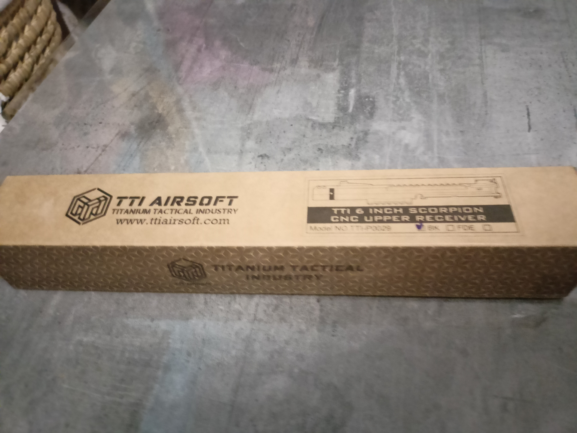 Scorpion TTI upper  do AAP01 z TDC 6''