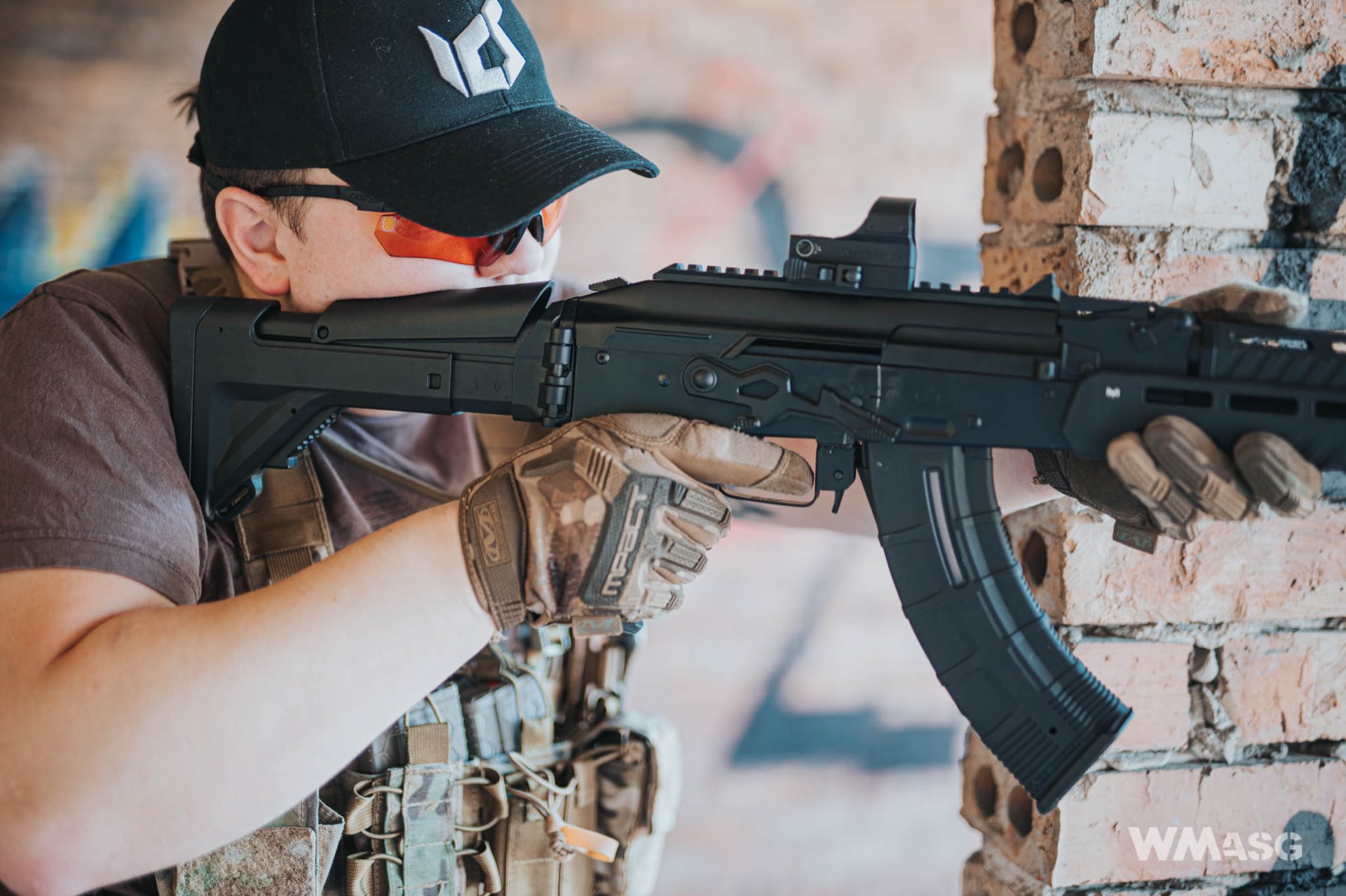 ICS Airsoft CXP-ARK w terenie