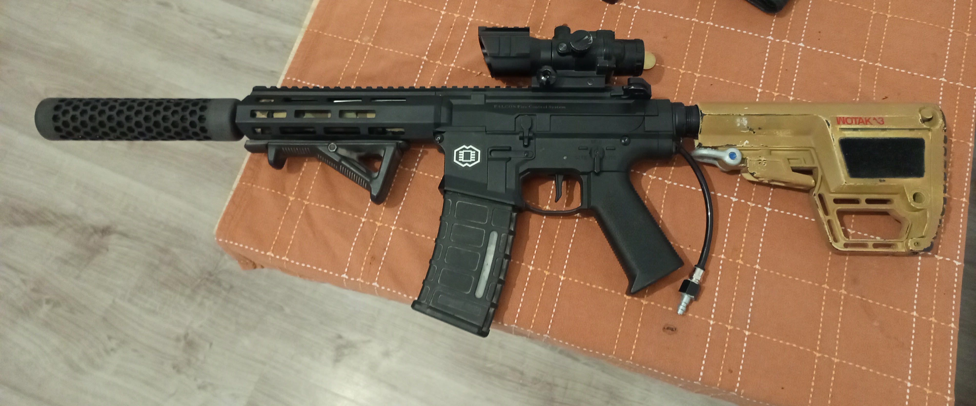 Zestaw HPA M4 Double Eagle Falcon / Gate Pulsar D + Titan II Bluetooth / Gotowy do gry