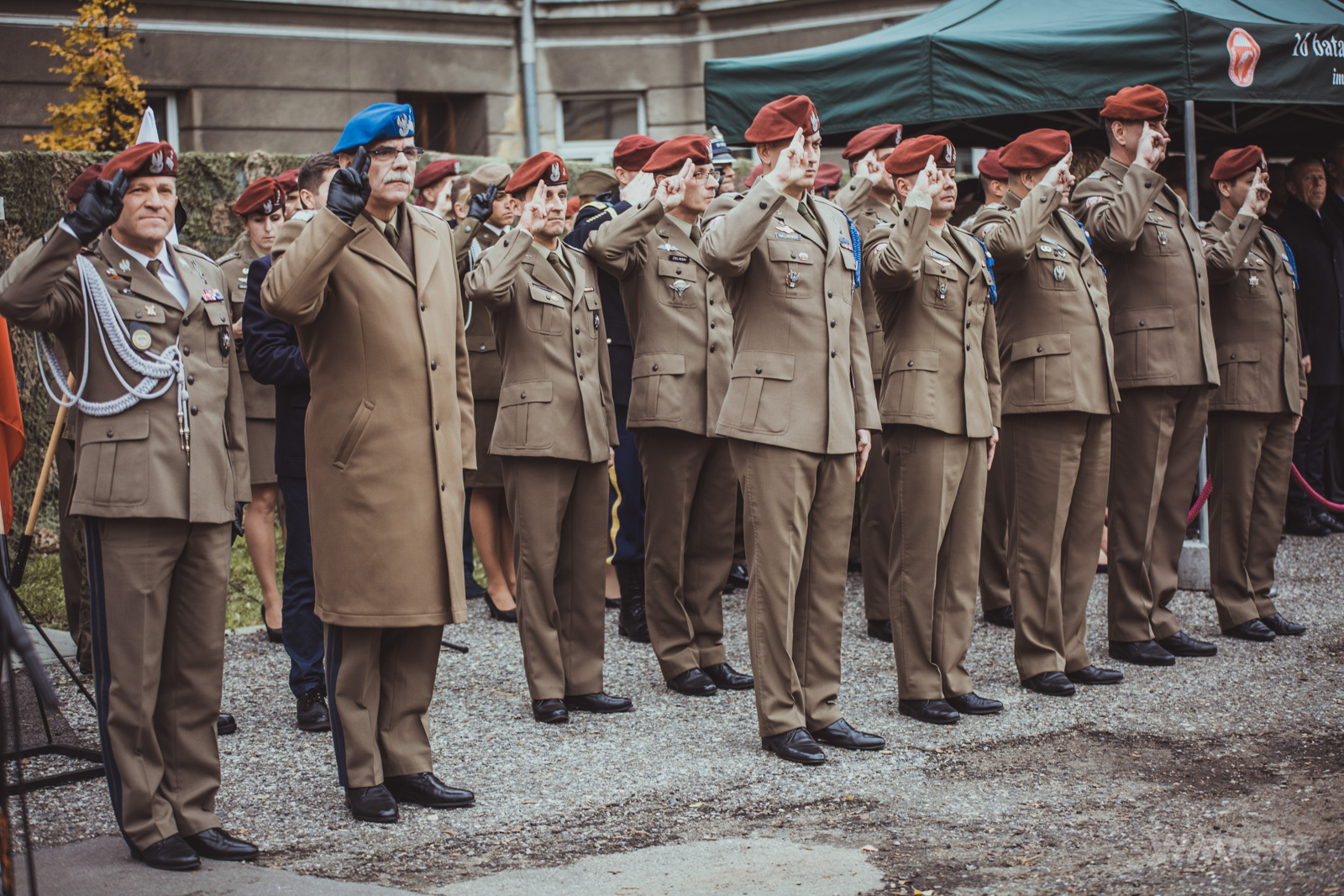 Ceremonia przekazania obowiązków dowódcy 6BPD