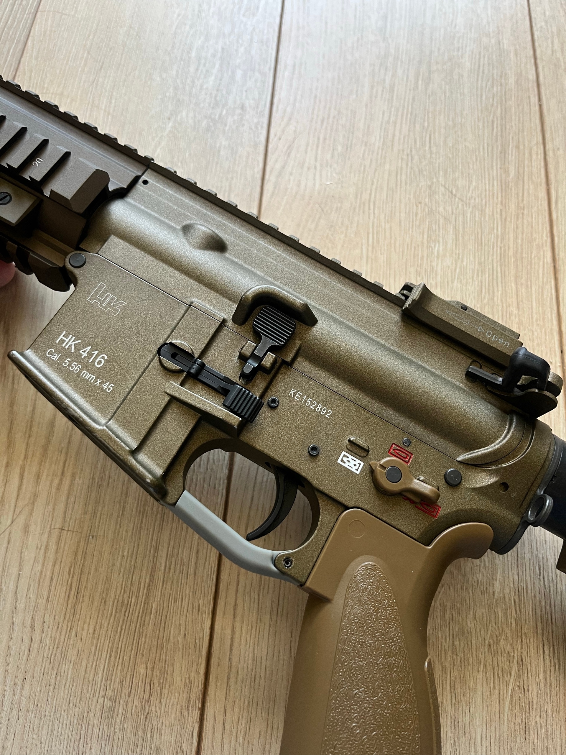 VFC HK416A5 v3 GBBR - konwersja Frog Engineering HPA