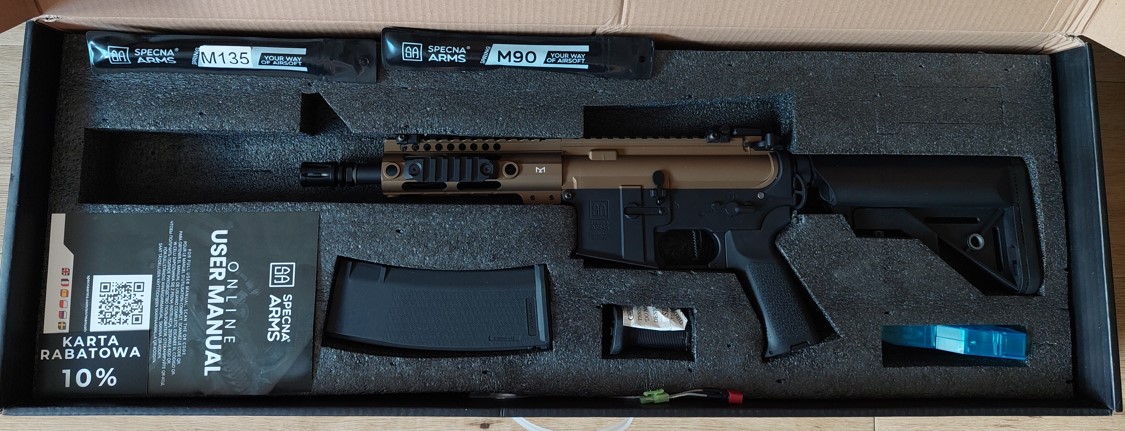 NOWA Specna Arms Prime ASTER II BLDC SA-P21-CB-BM-AS2