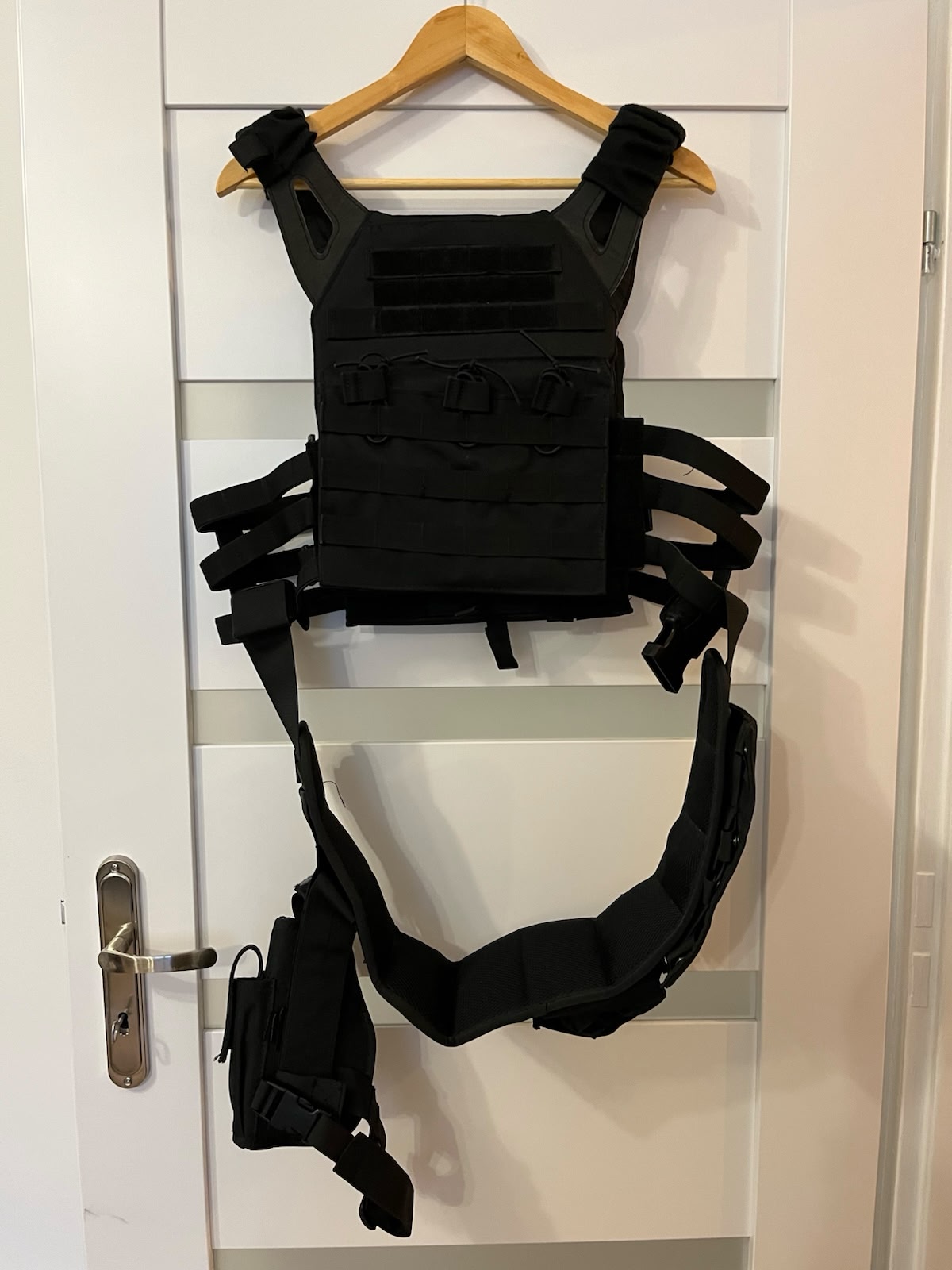 Czarny zestaw CQB