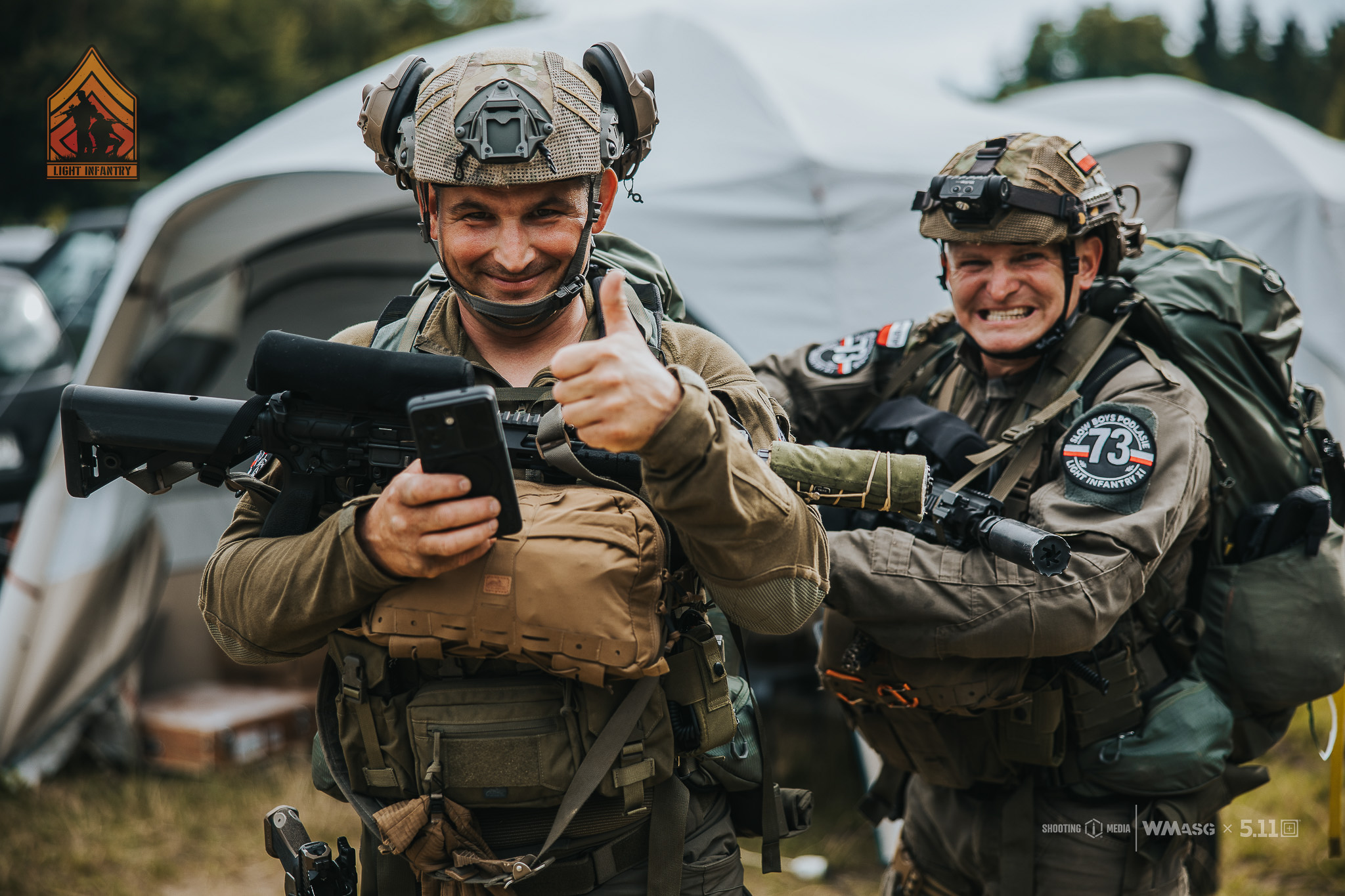 Fotorelacja z zawodów taktyczno-strzeleckich Lekka Piechota, kat. Lekka i MILSIM (18-20.07.2025)