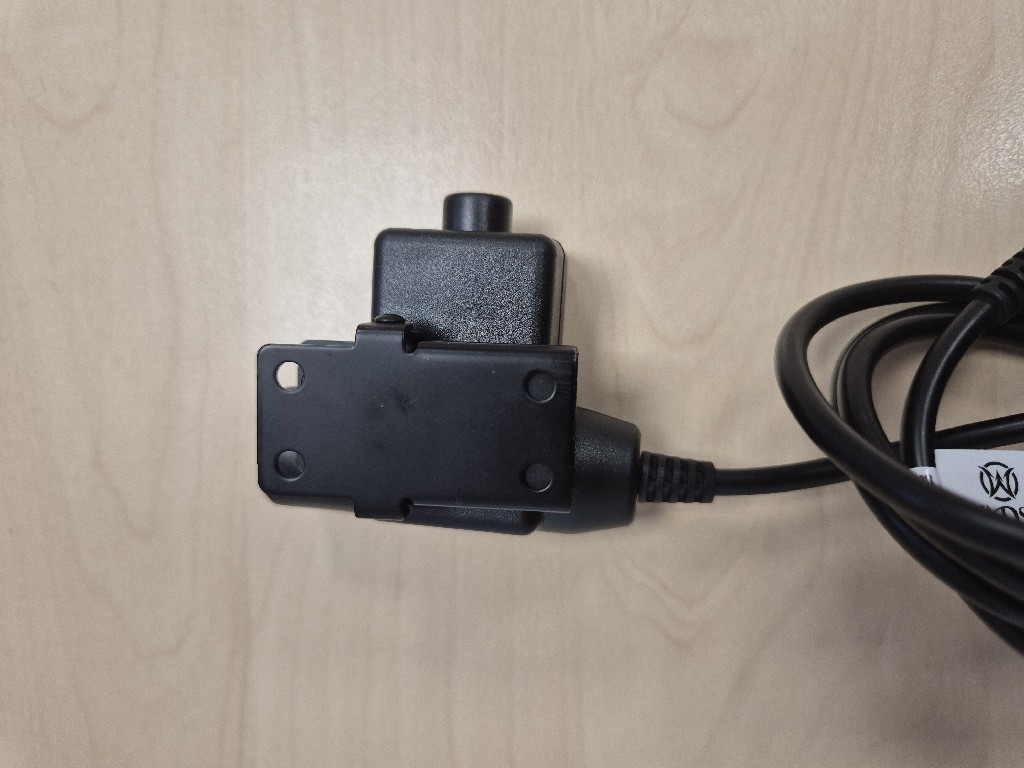 Taktyczny Zestaw Słuchawkowy WADSN MH180-V + PTT Wtyczka Kenwood U94