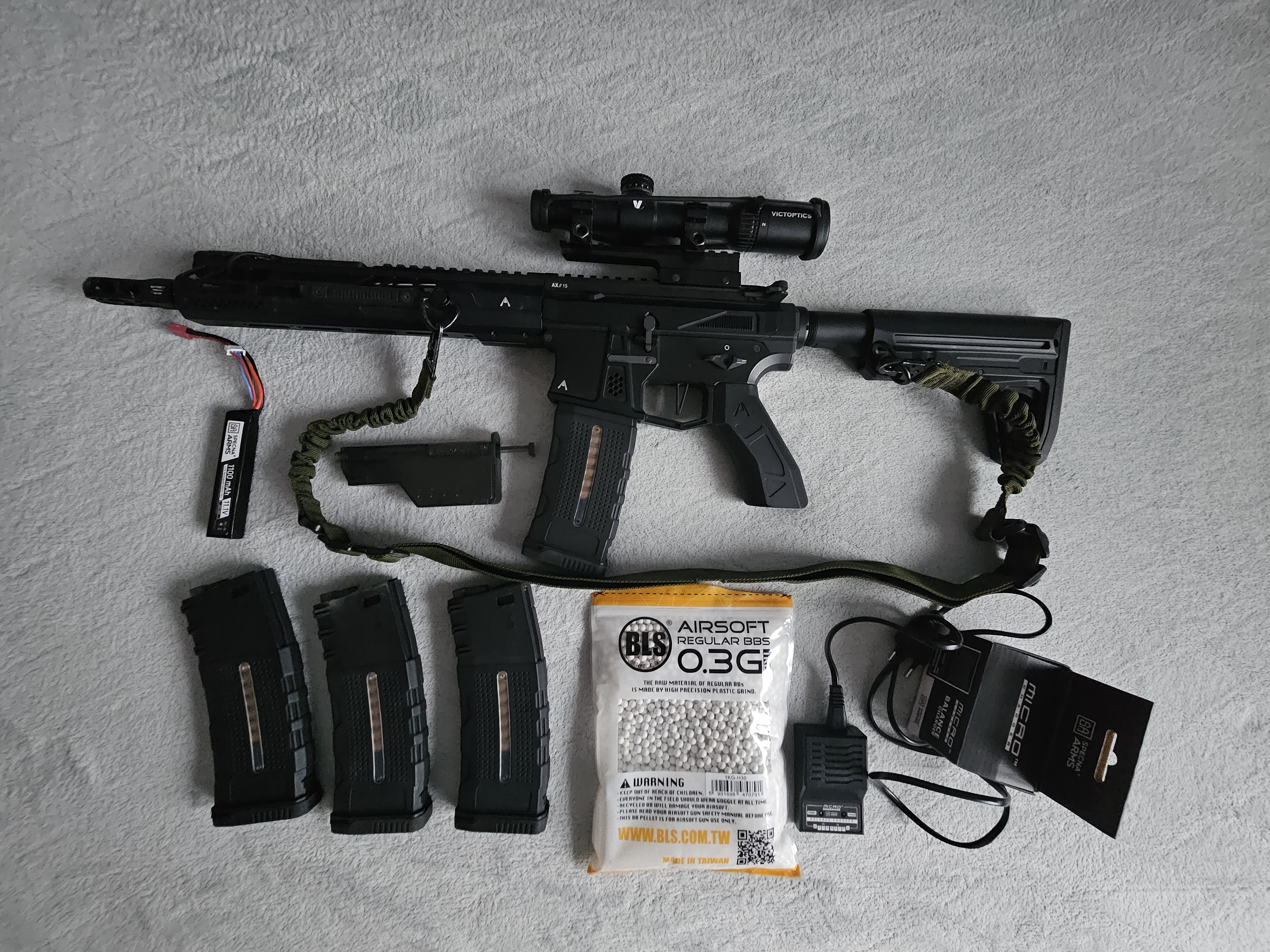 Double Eagle M920A AEROKNOX AX//15 ETU + akcesoria