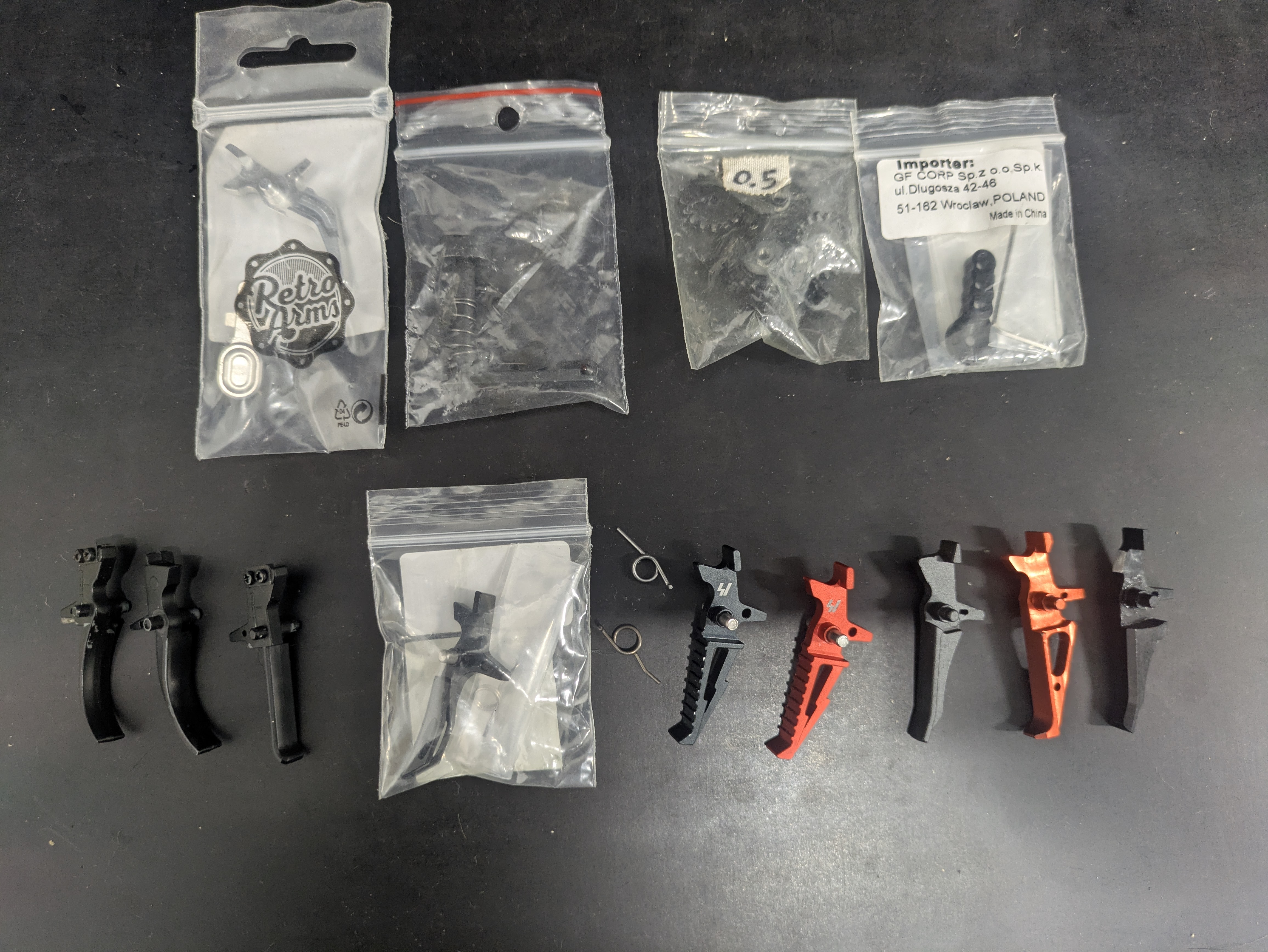 Dużo CZĘŚĆI po serwisie