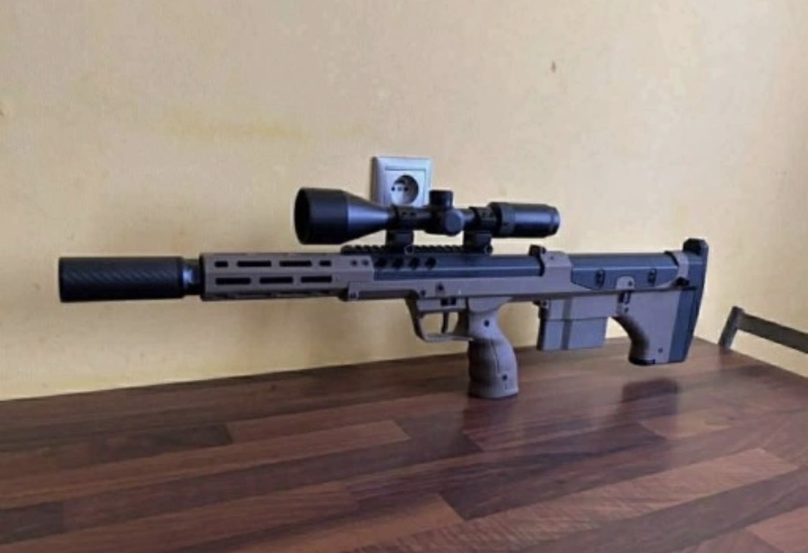 Replika karabinu snajperskiego srs silverback ASG TUNING/CUSTOM