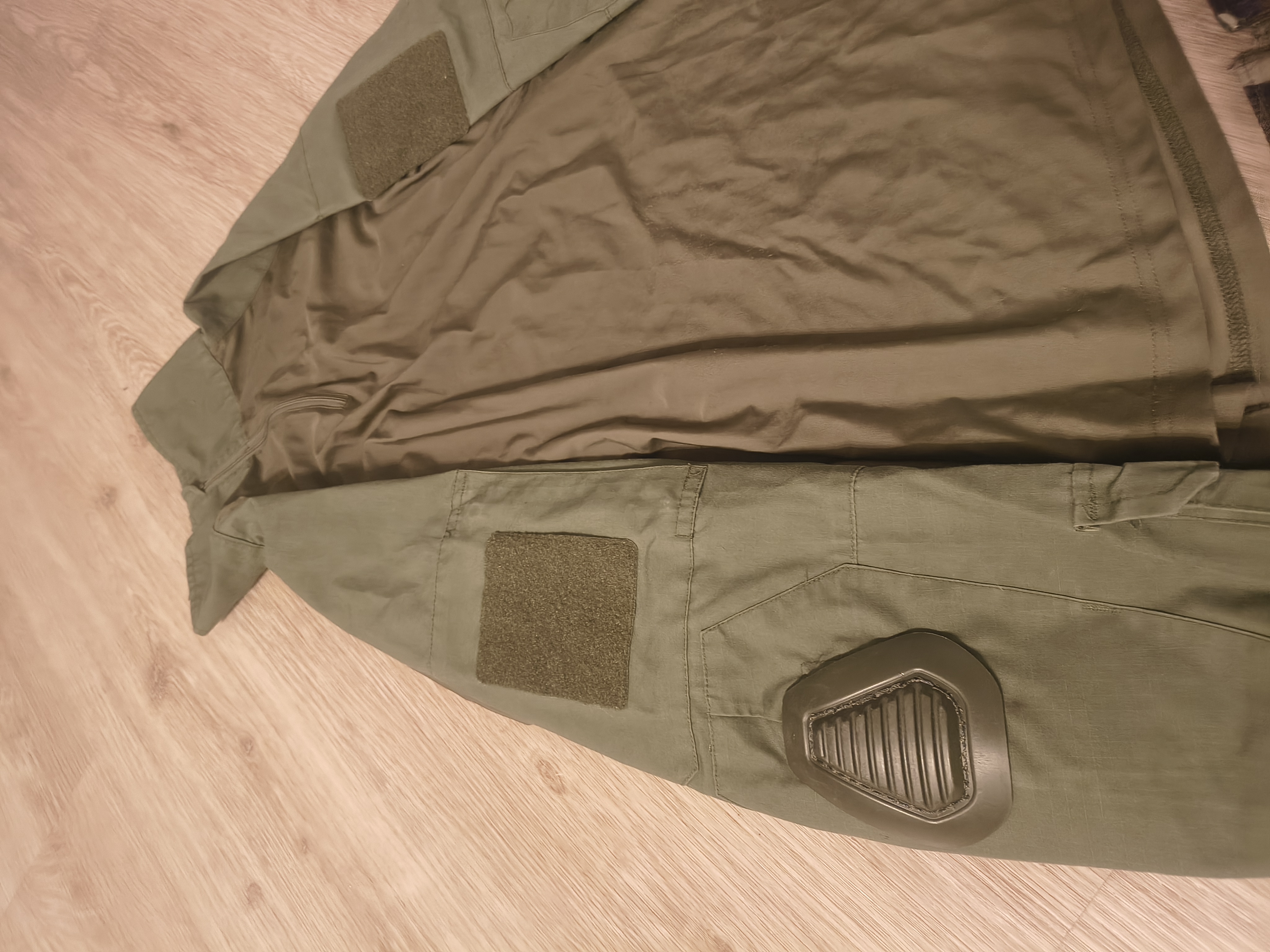 Komplet Combat Shirt helikon plus Woodland BDU