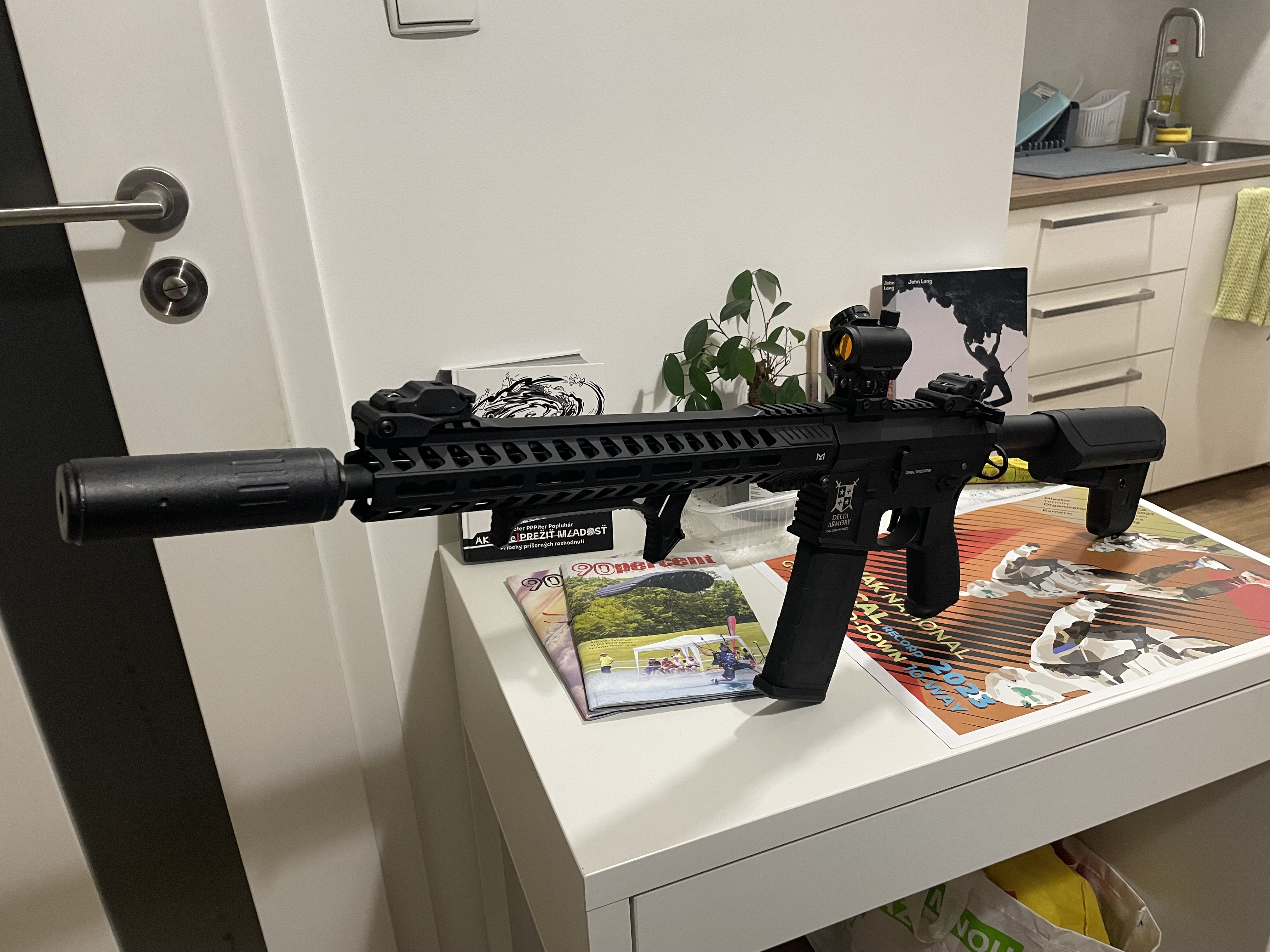 Delta Armory AR15 13" M-LOK ALPHA + dodatki