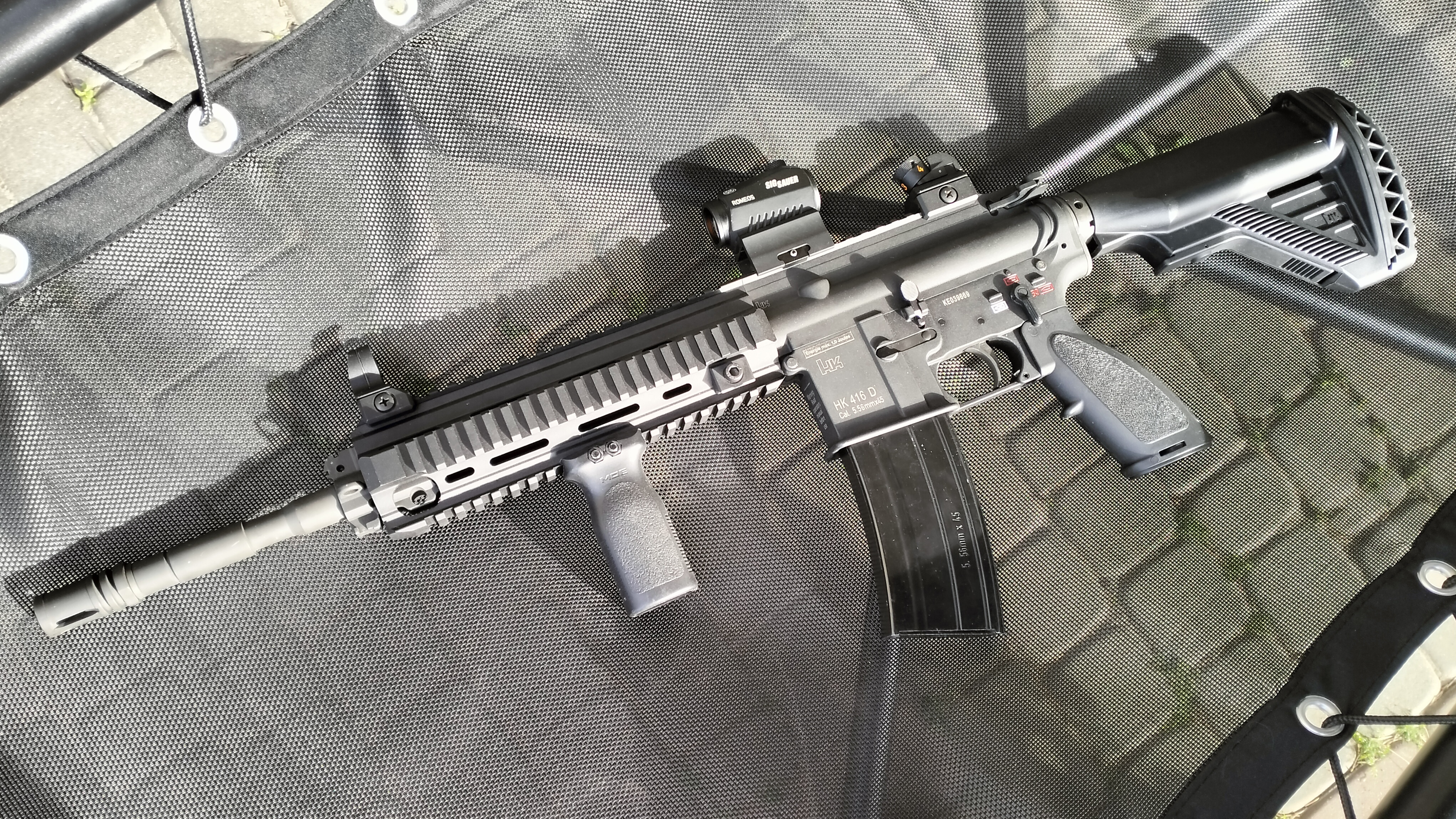 HK 416 VFC/Umarex 2.5783x/ zamiana na drona